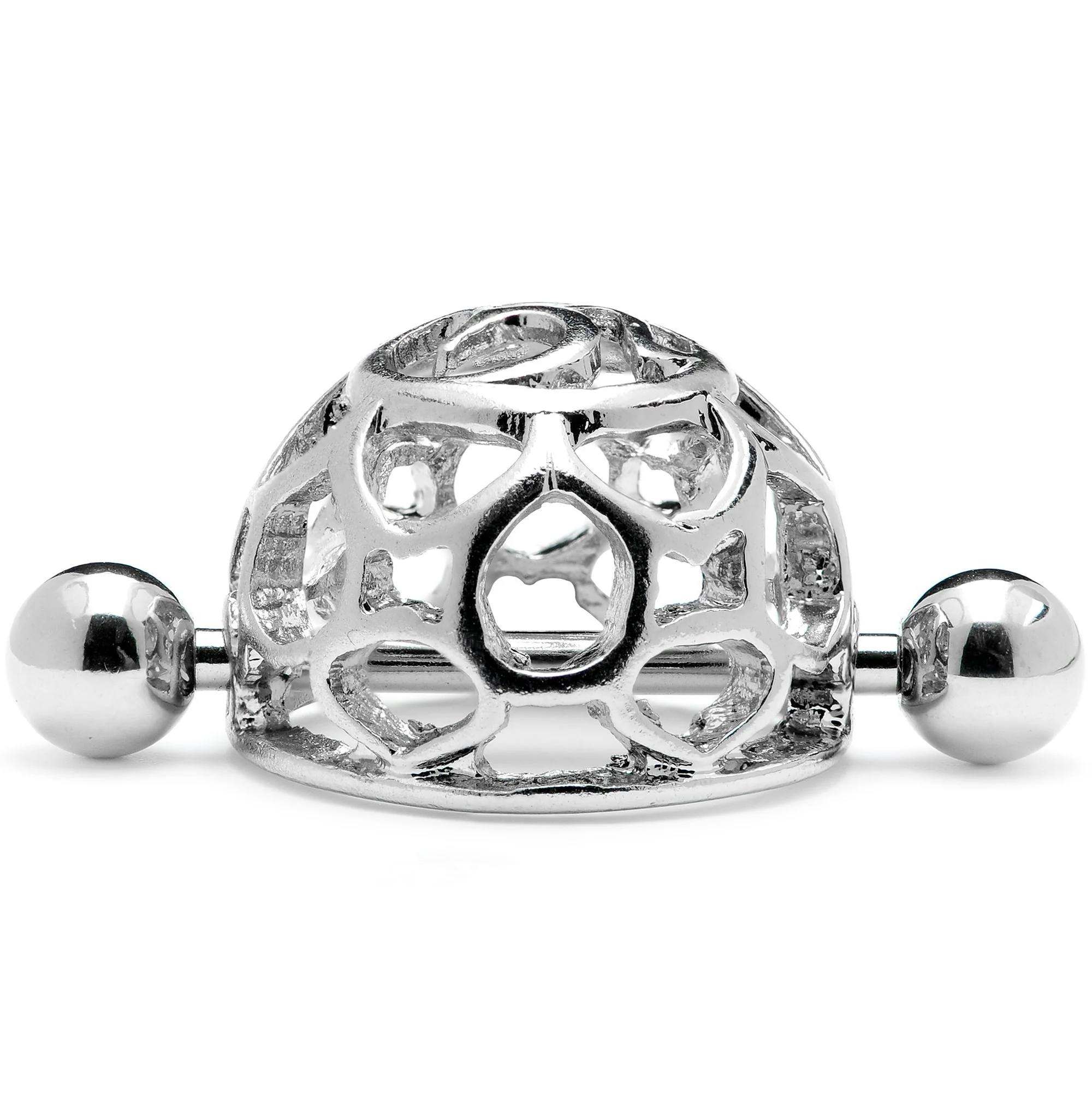 14G 9/16 Framework Dome Geometric Nipple Shield Set - Image 3