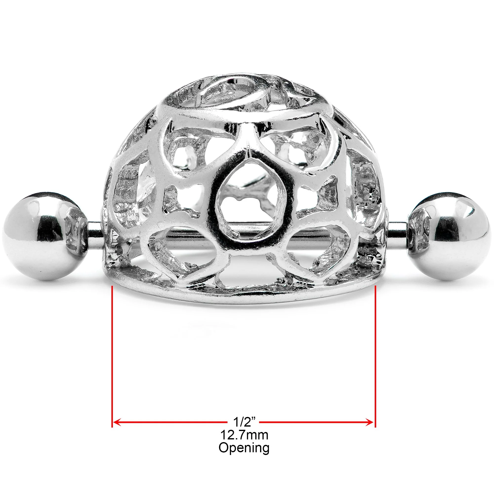 14G 9/16 Framework Dome Geometric Nipple Shield Set - Image 5