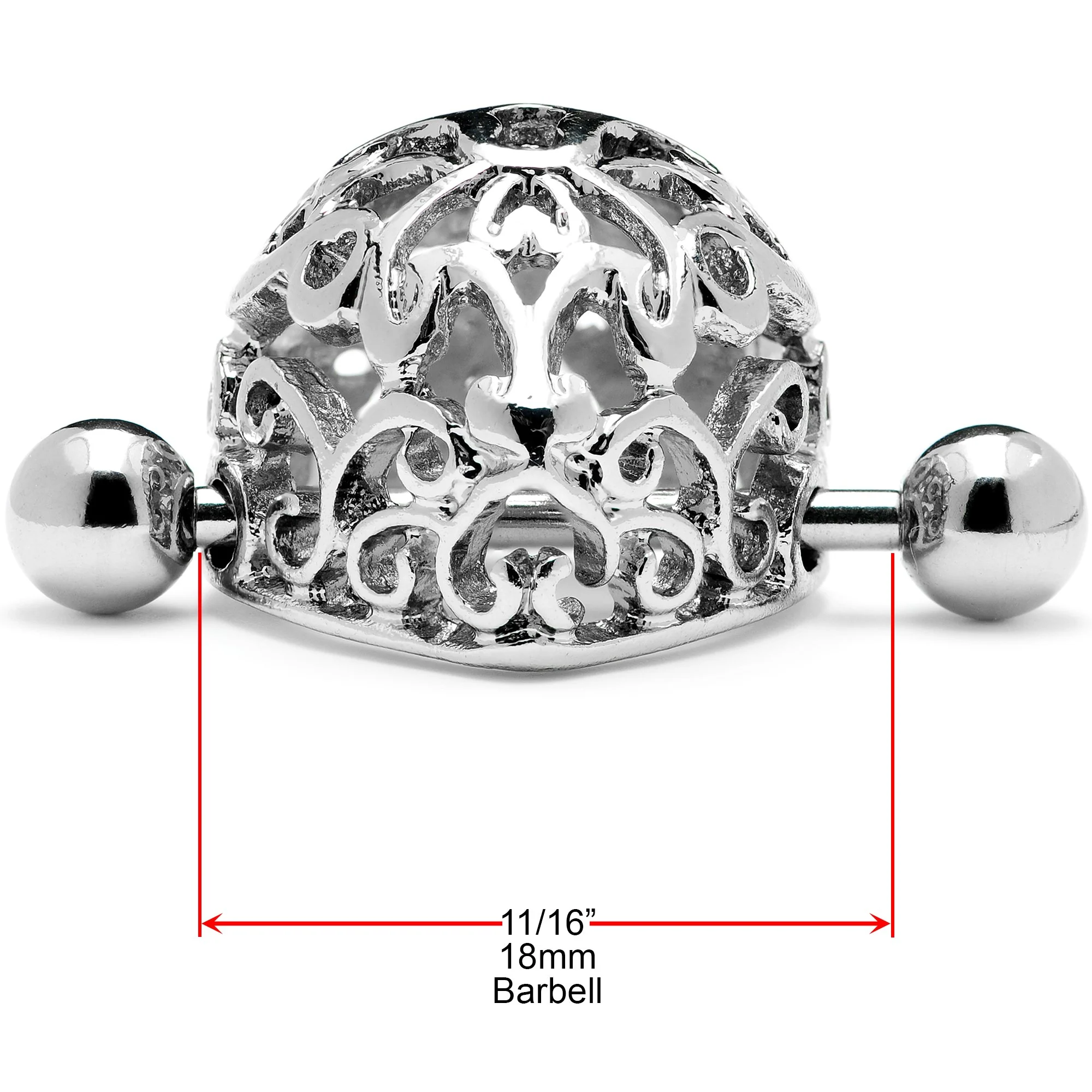 14G 9/16 Framework Triangular Geometric Nipple Shield Set - Image 4