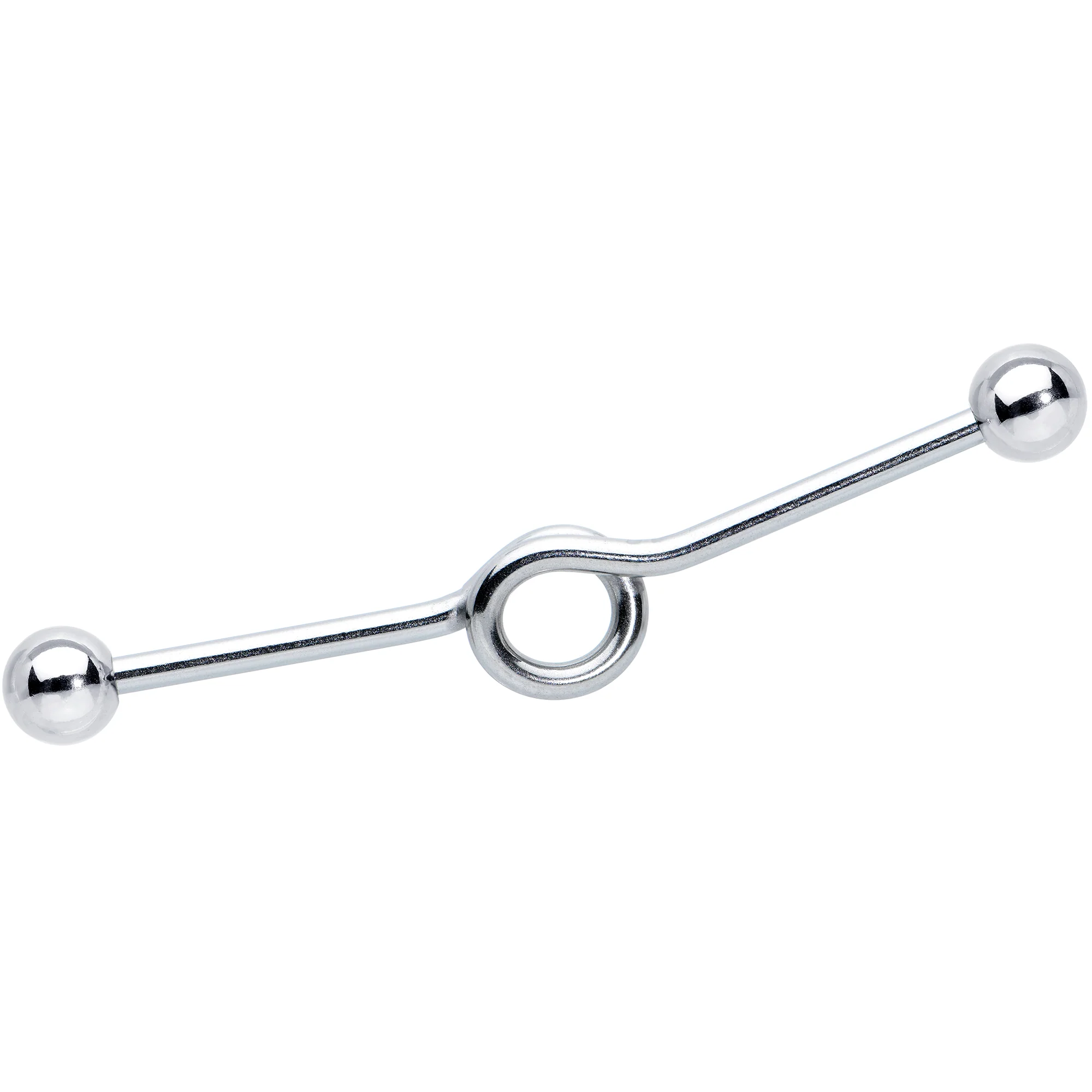14G Loops Waves Industrial Project Bar 40mm Set of 5 - Image 5