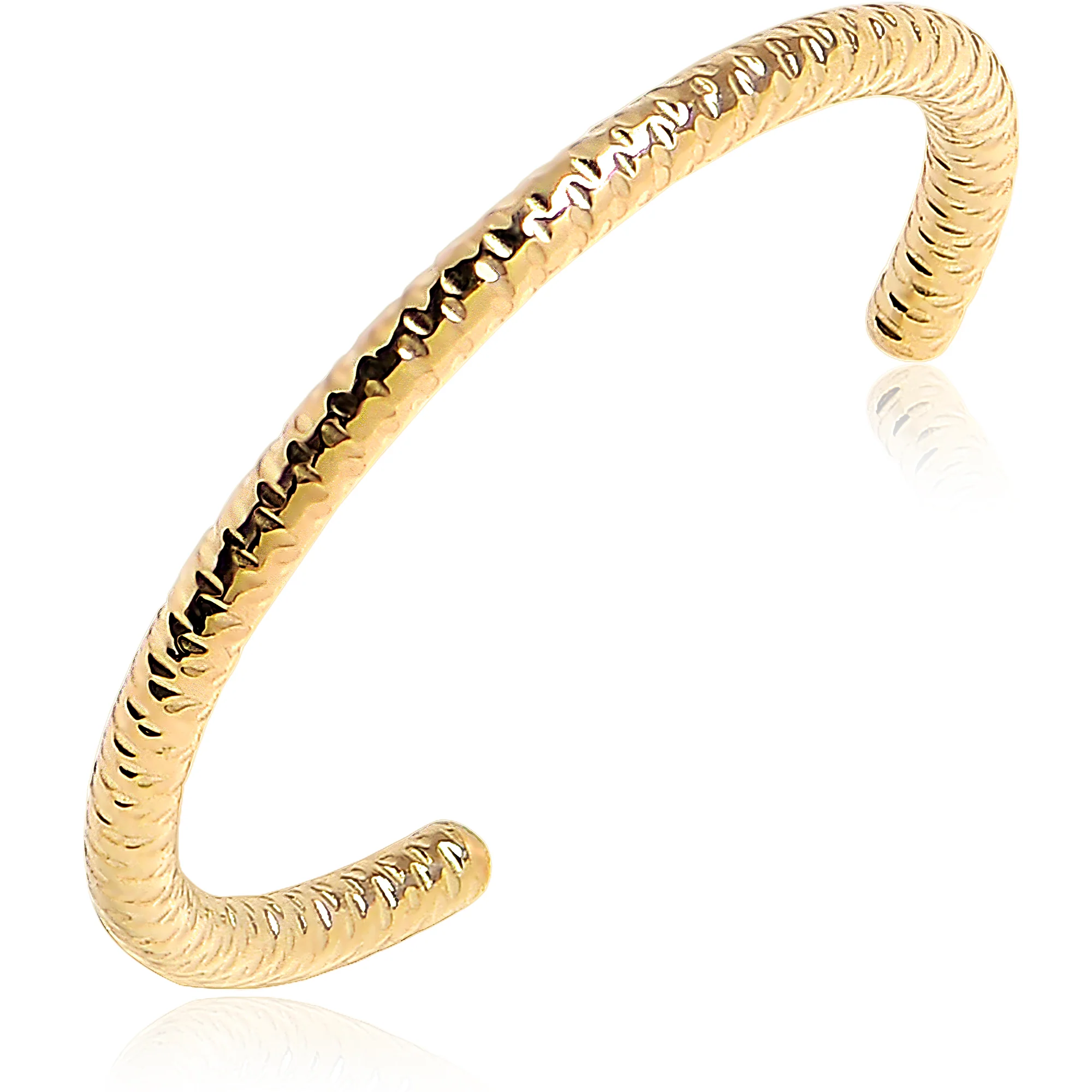 14k Yellow Gold Filled Minimalist Toe Ring - Handmade - Image 3