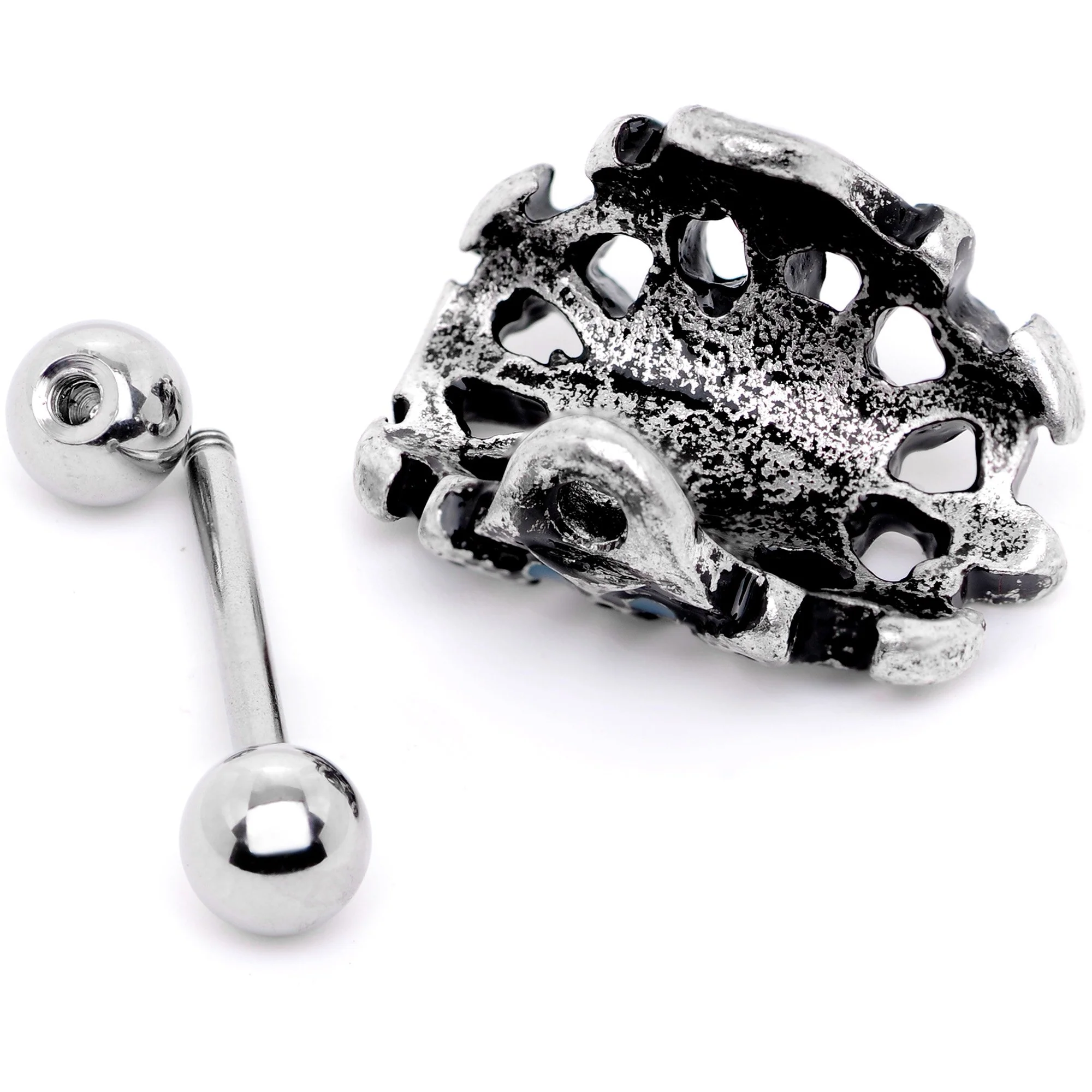 16G 1/2 Crazy Thanksgiving Turkey Cuff Cartilage Earring - Image 4