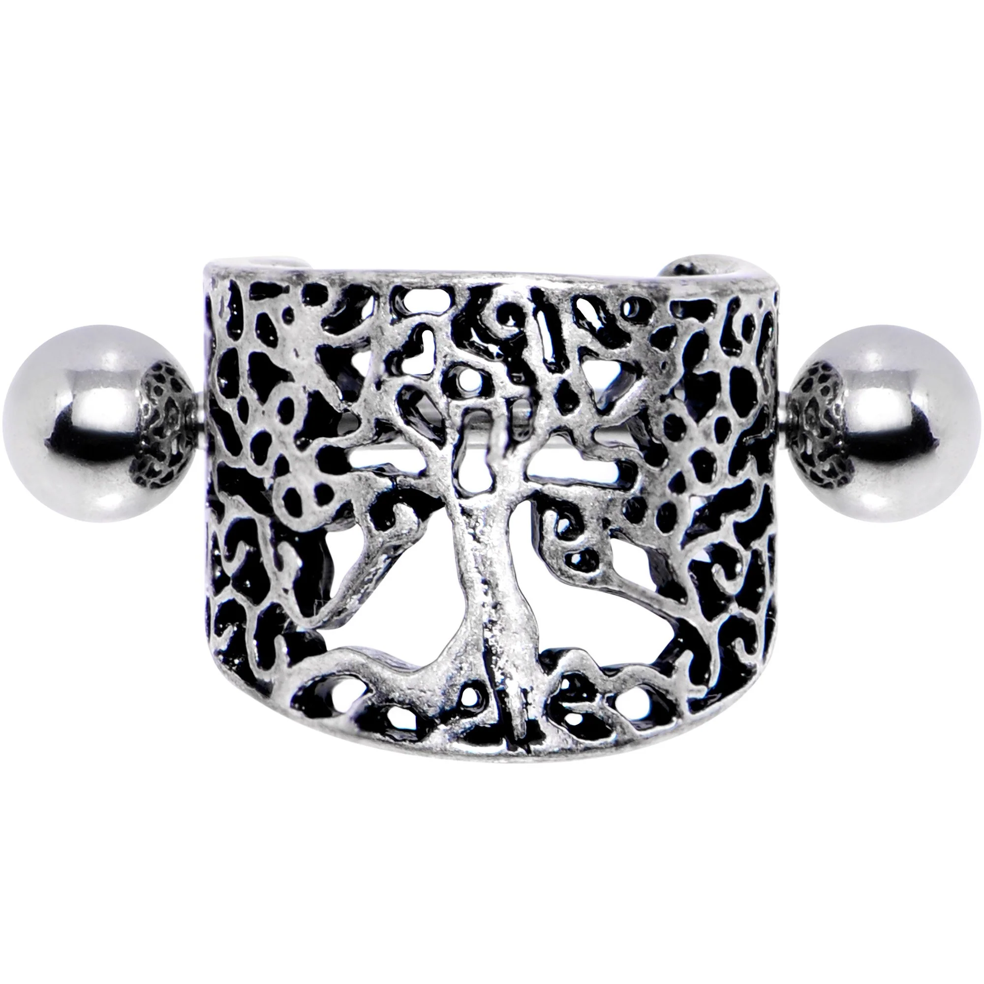 16G 1/2 Wild Tree Cuff Cartilage Earring - Image 2