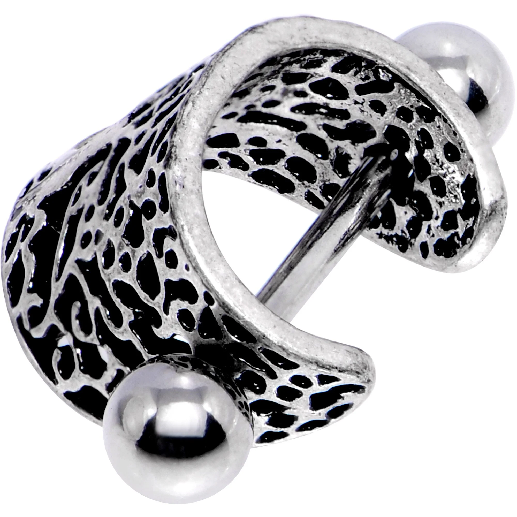 16G 1/2 Wild Tree Cuff Cartilage Earring - Image 3