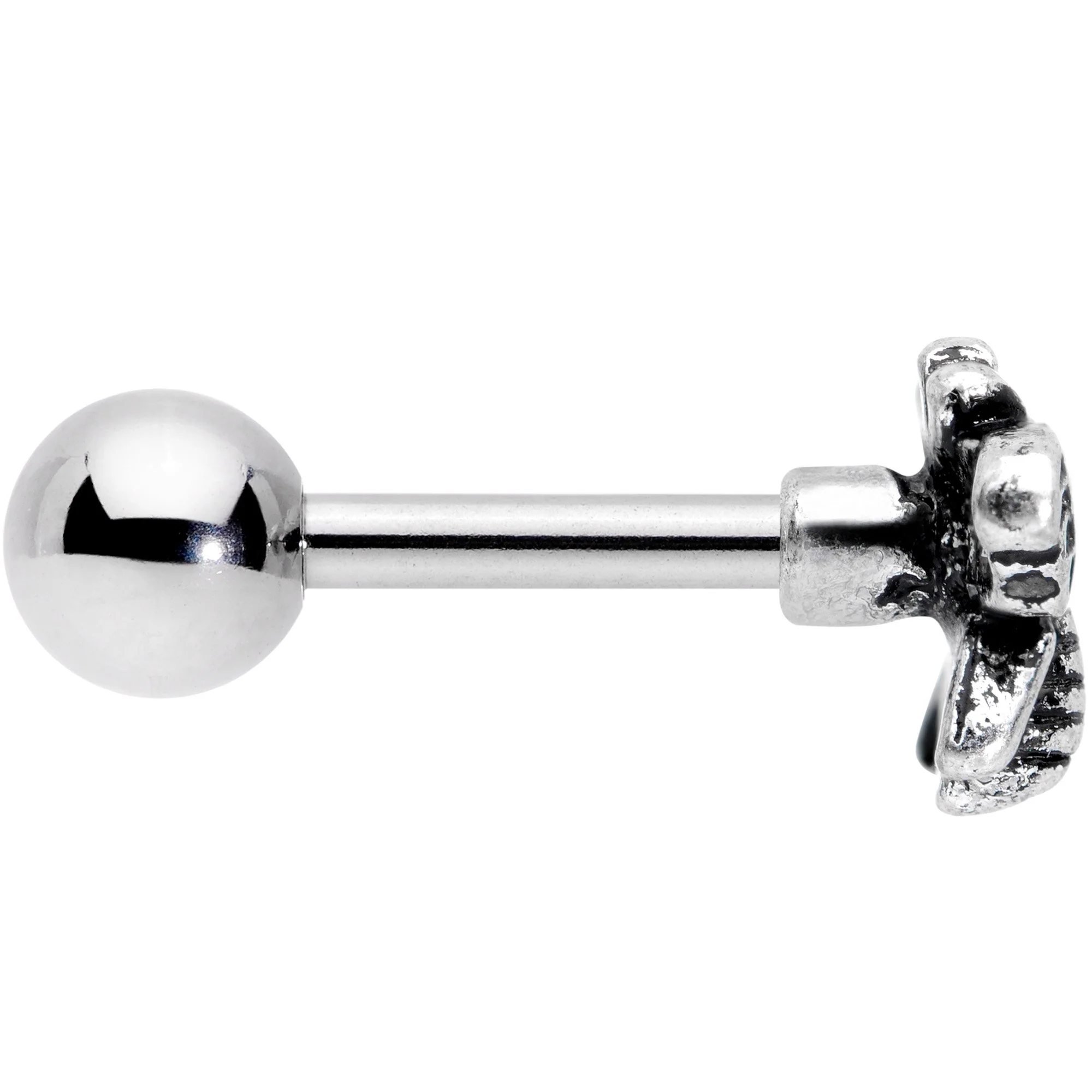 16G 1/4 Busy Bumblebee Cartilage Tragus Earring - Image 3