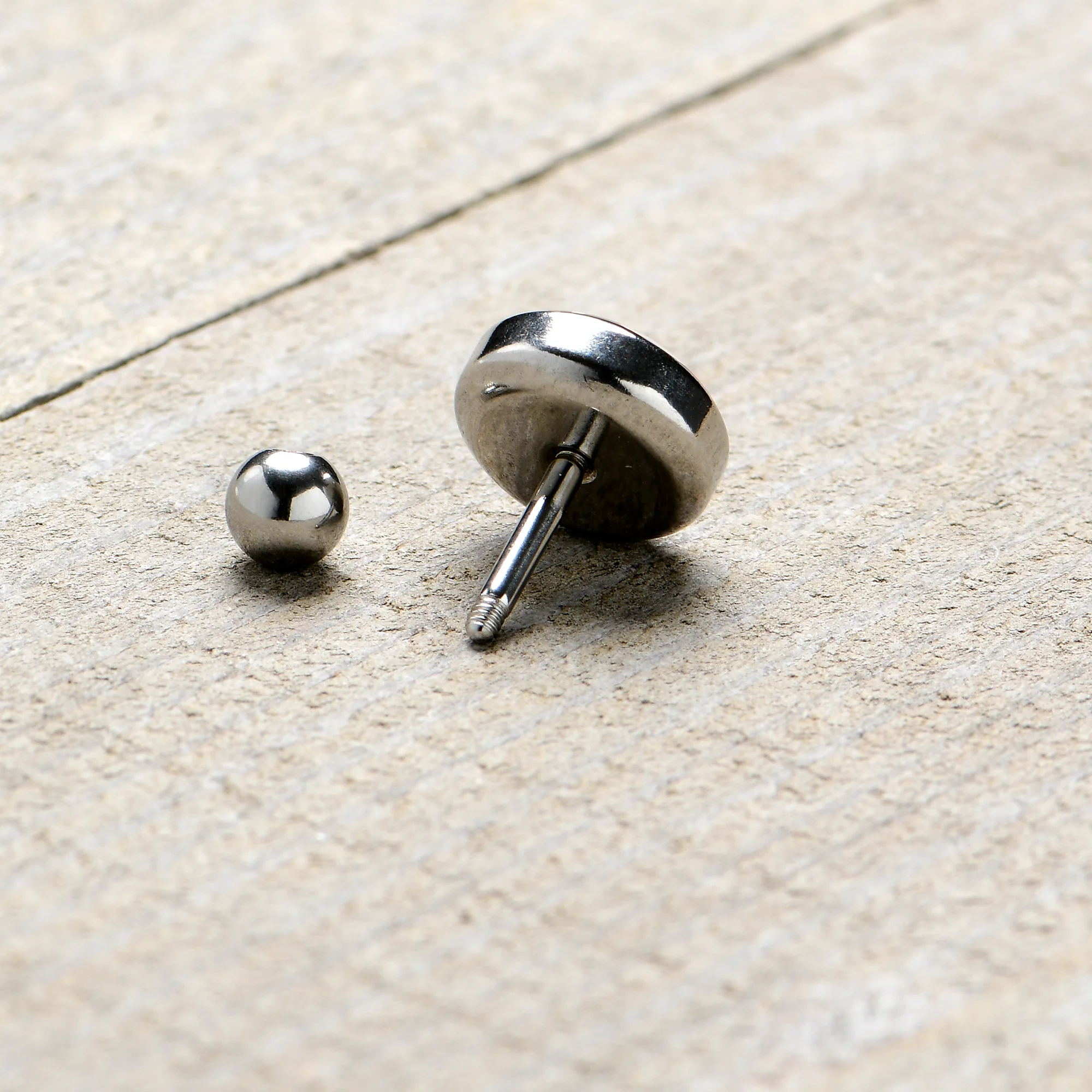 16G 1/4 Christmas Peace Love Santa Tragus Cartilage Earring by Onyx O - Image 5
