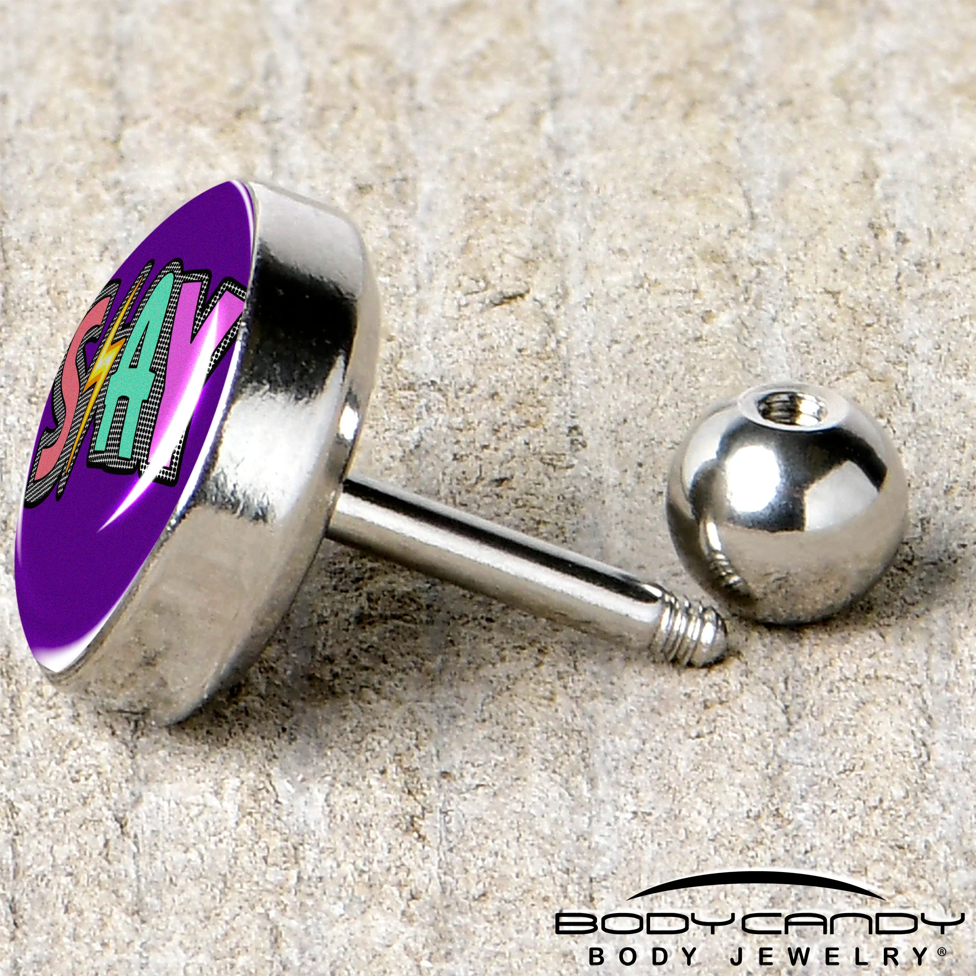 16G 1/4 Colorful Lighting SLAY Tragus Cartilage Earring by Onyx O - Image 5