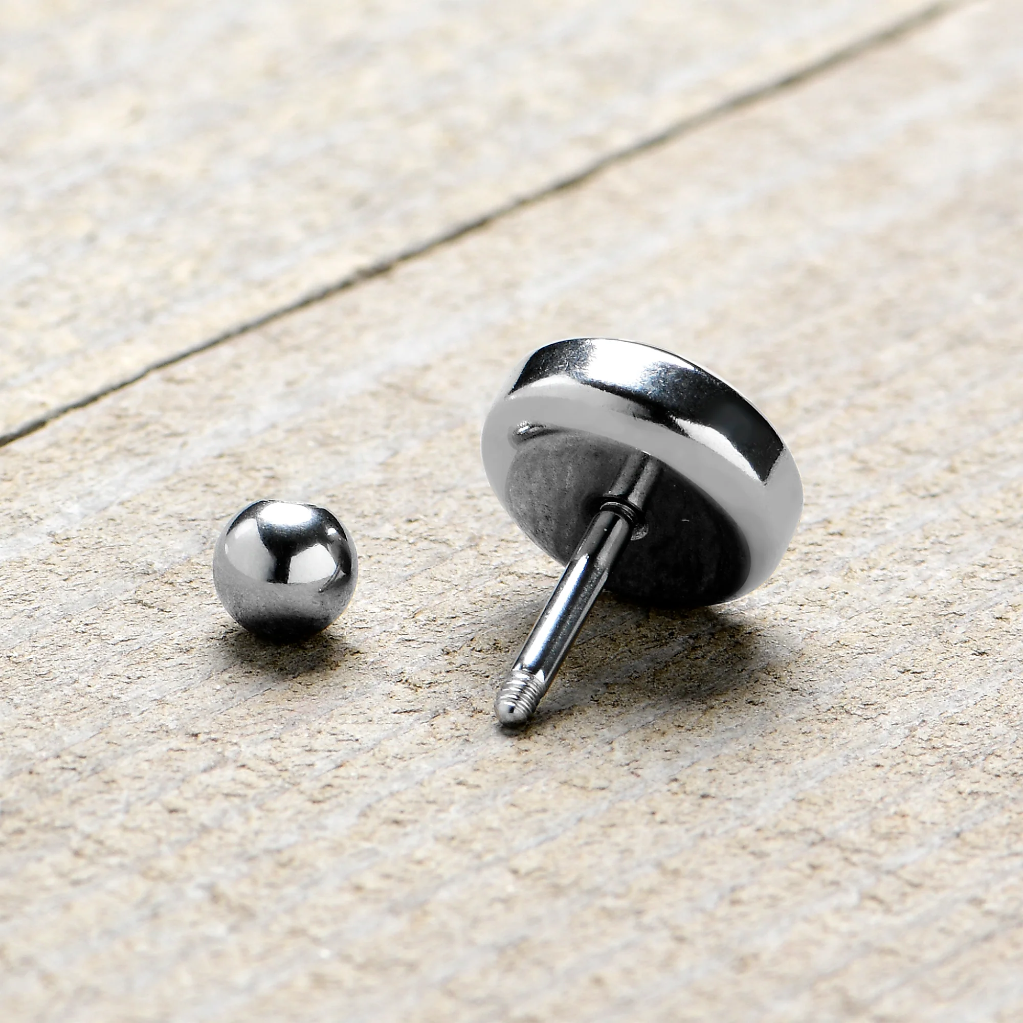 16G 1/4 G.O.A.T. Cartilage Tragus Earring by Onyx O - Image 7