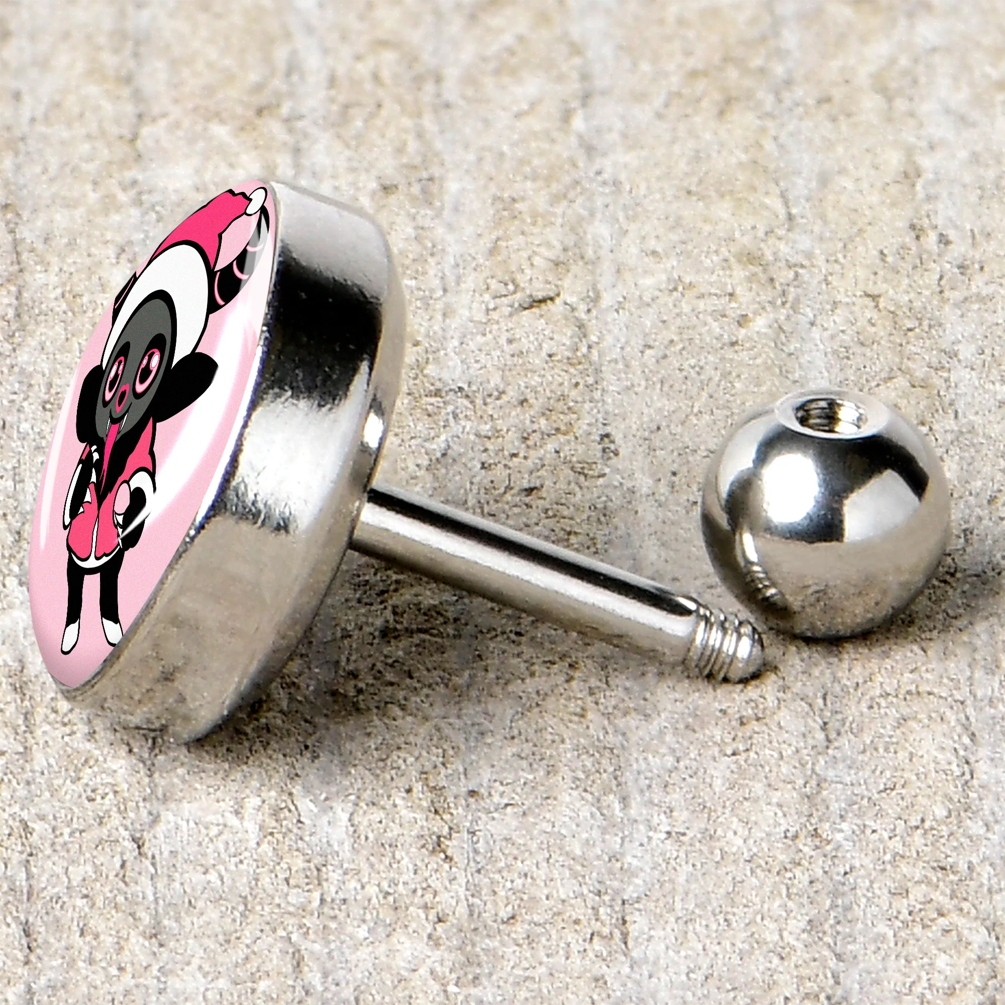 16G 1/4 Krampus Cutie Tragus Cartilage Earring by Onyx O - Image 5