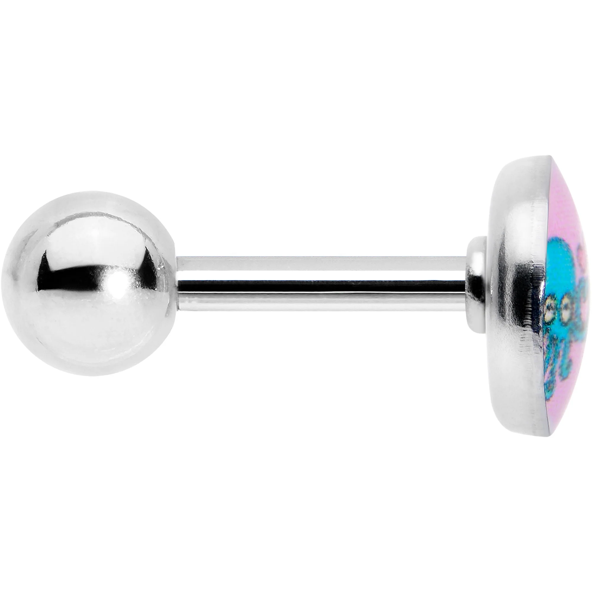 16G 1/4 Loving Octopus Duo Cartilage Tragus Earring - Image 3