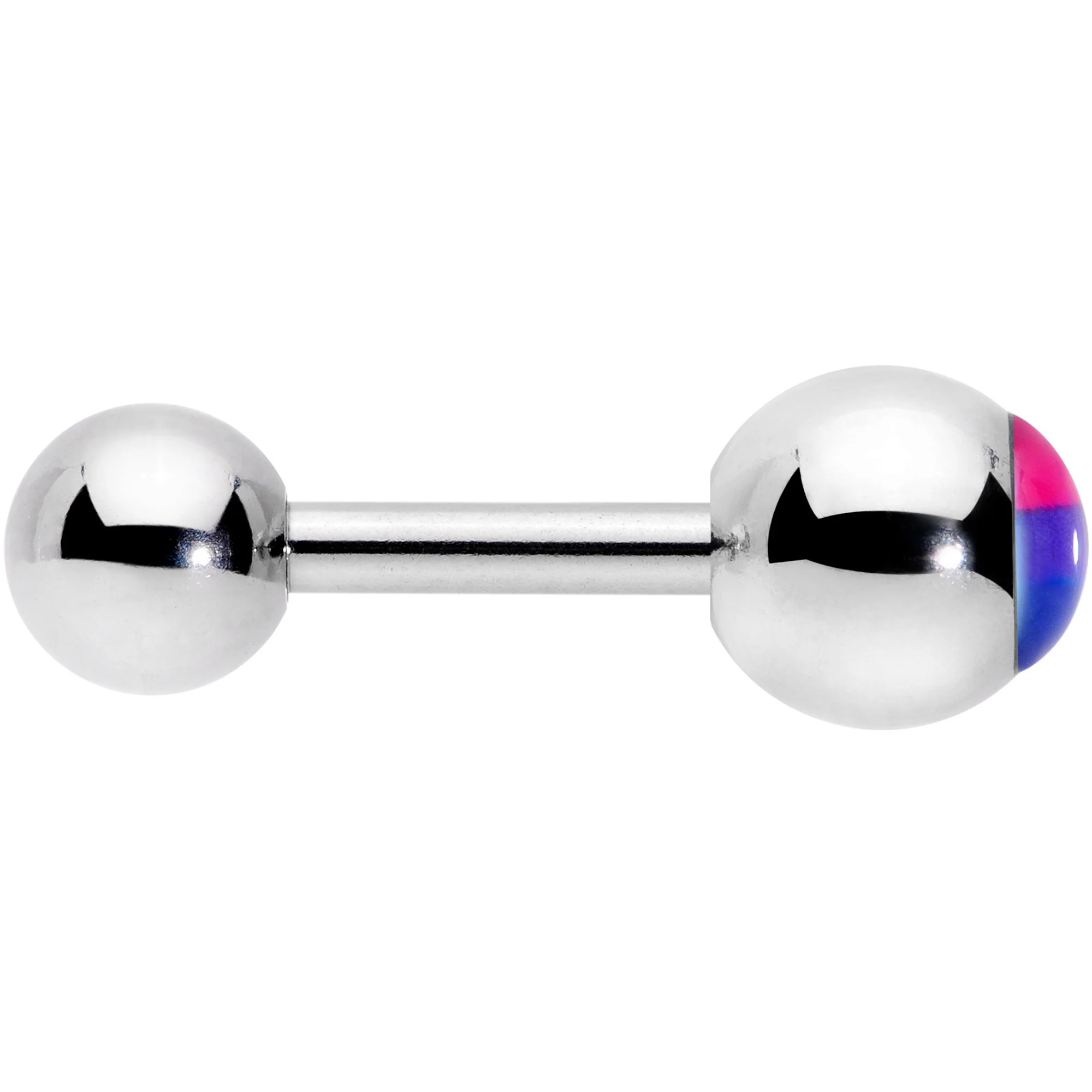 16G 1/4 Pink Purple Blue Bisexual Pride Flag Cartilage Tragus - Image 3