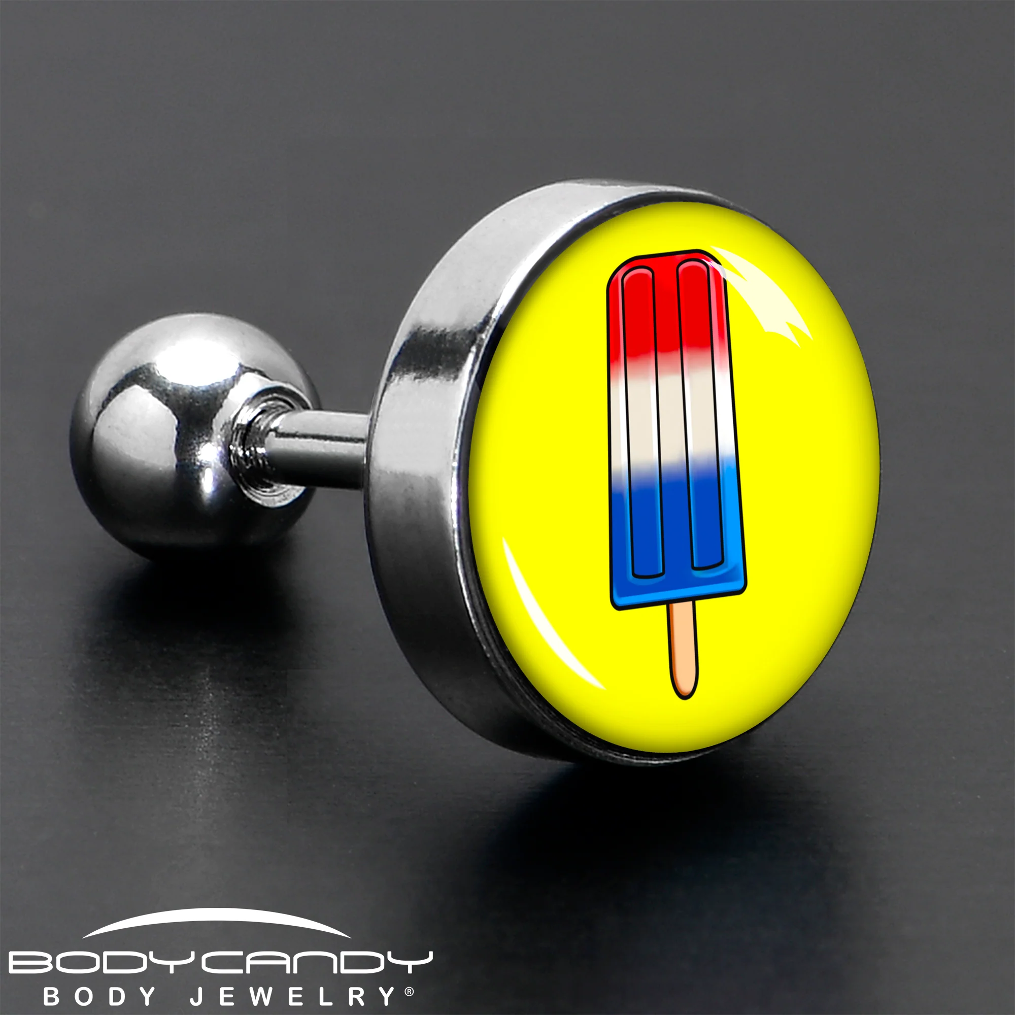 16G 1/4 Popsicle Treat Cartilage Tragus Earring by Onyx O - Image 7