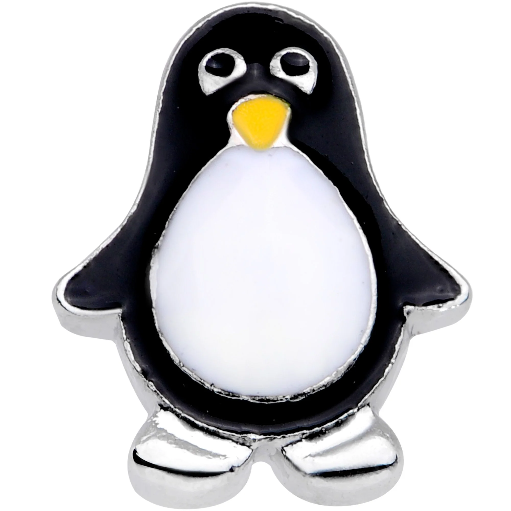 16G 1/4 Pudgy Penguin Cartilage Tragus Earring - Image 2