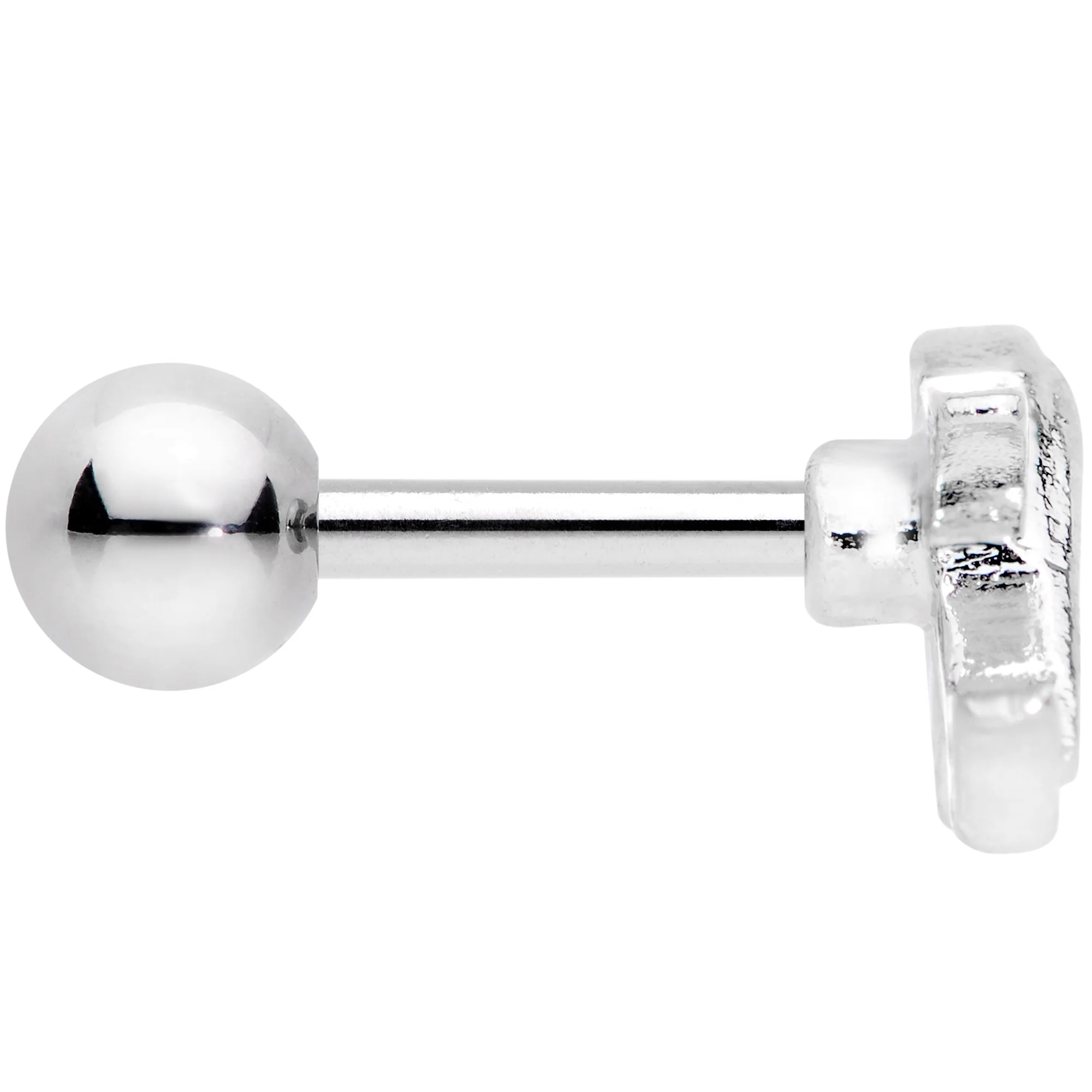 16G 1/4 Vacation Airplane Cartilage Tragus Earring - Image 2