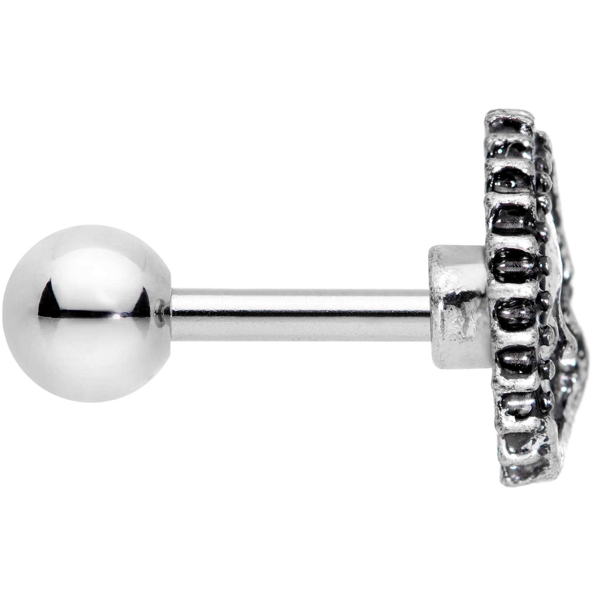16G 1/4 Celestial Embrace Cartilage Tragus Earring - Image 3