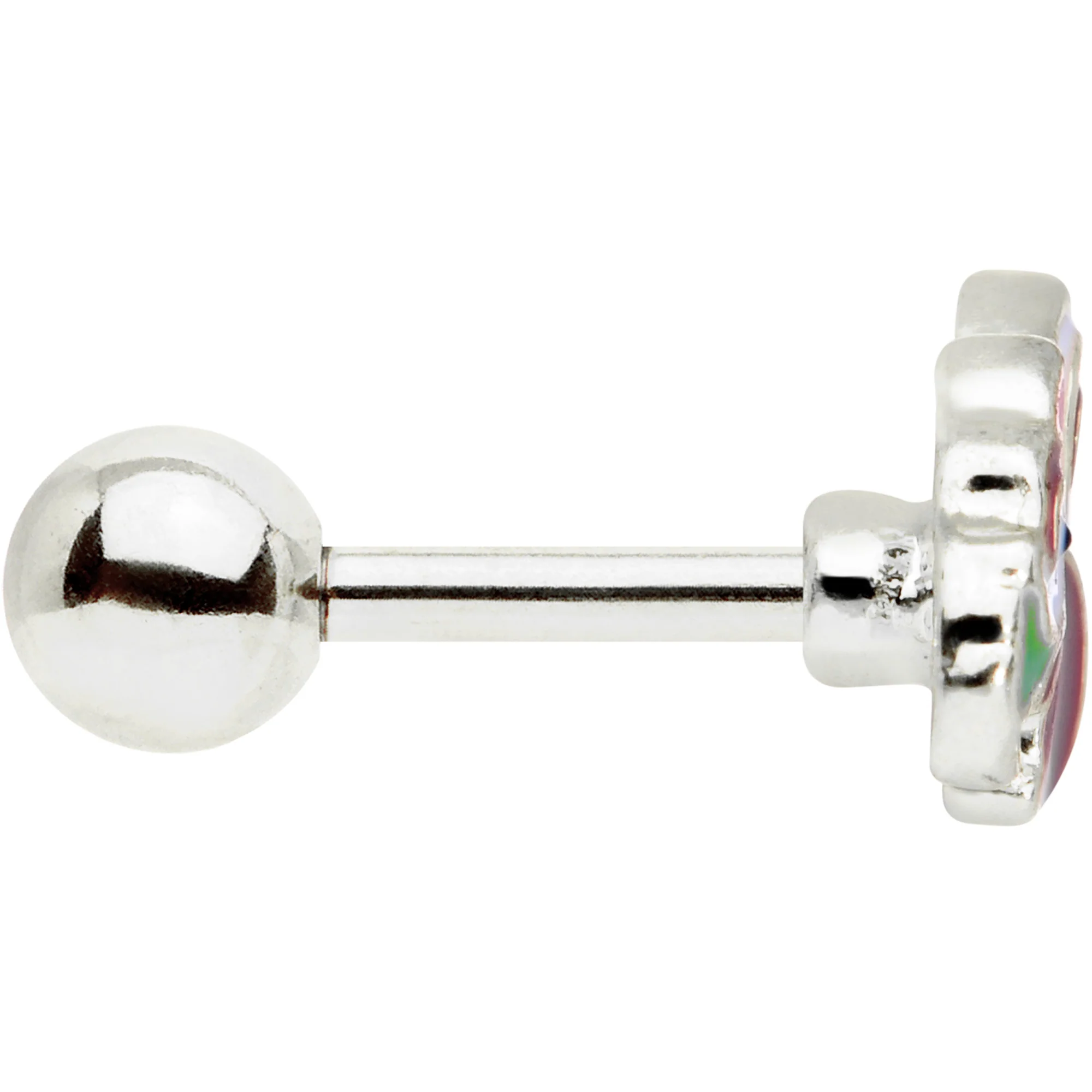 16G 1/4 Snacking Squirrel Cartilage Tragus Earring - Image 3