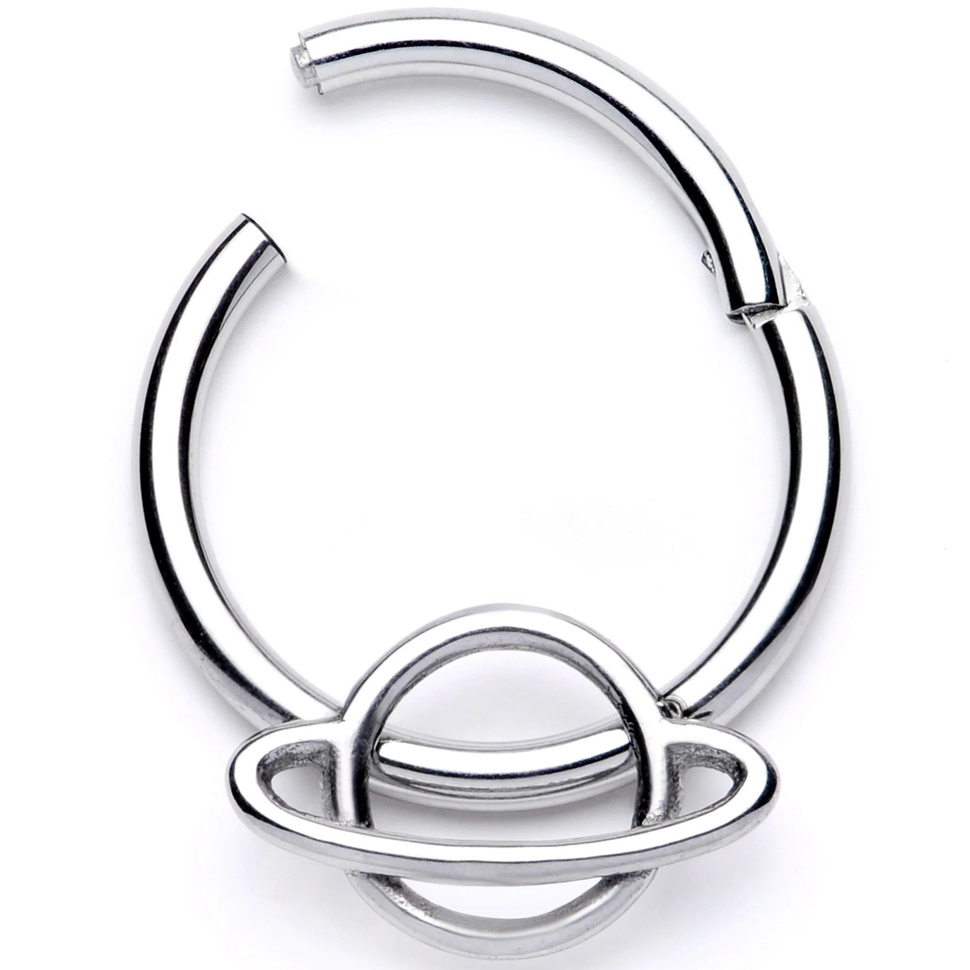 16G 3/8 Super Stellar Planet Saturn Hinged Segment Ring - Image 2