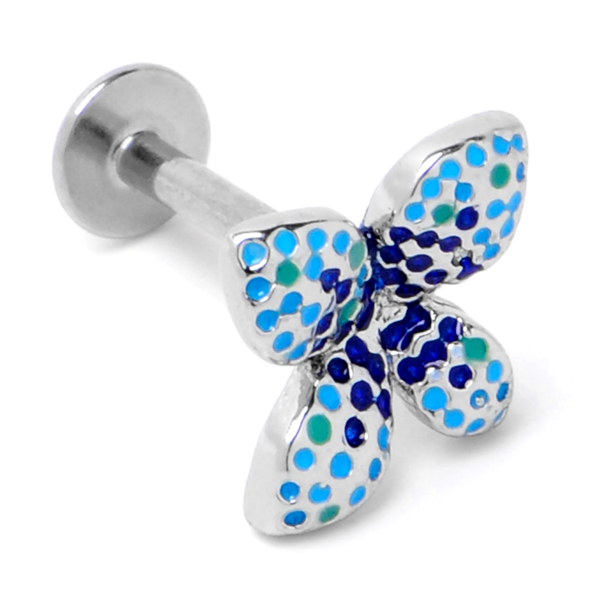 16G 5/16 Glamour Butterfly Labret Monroe Tragus - Image 5