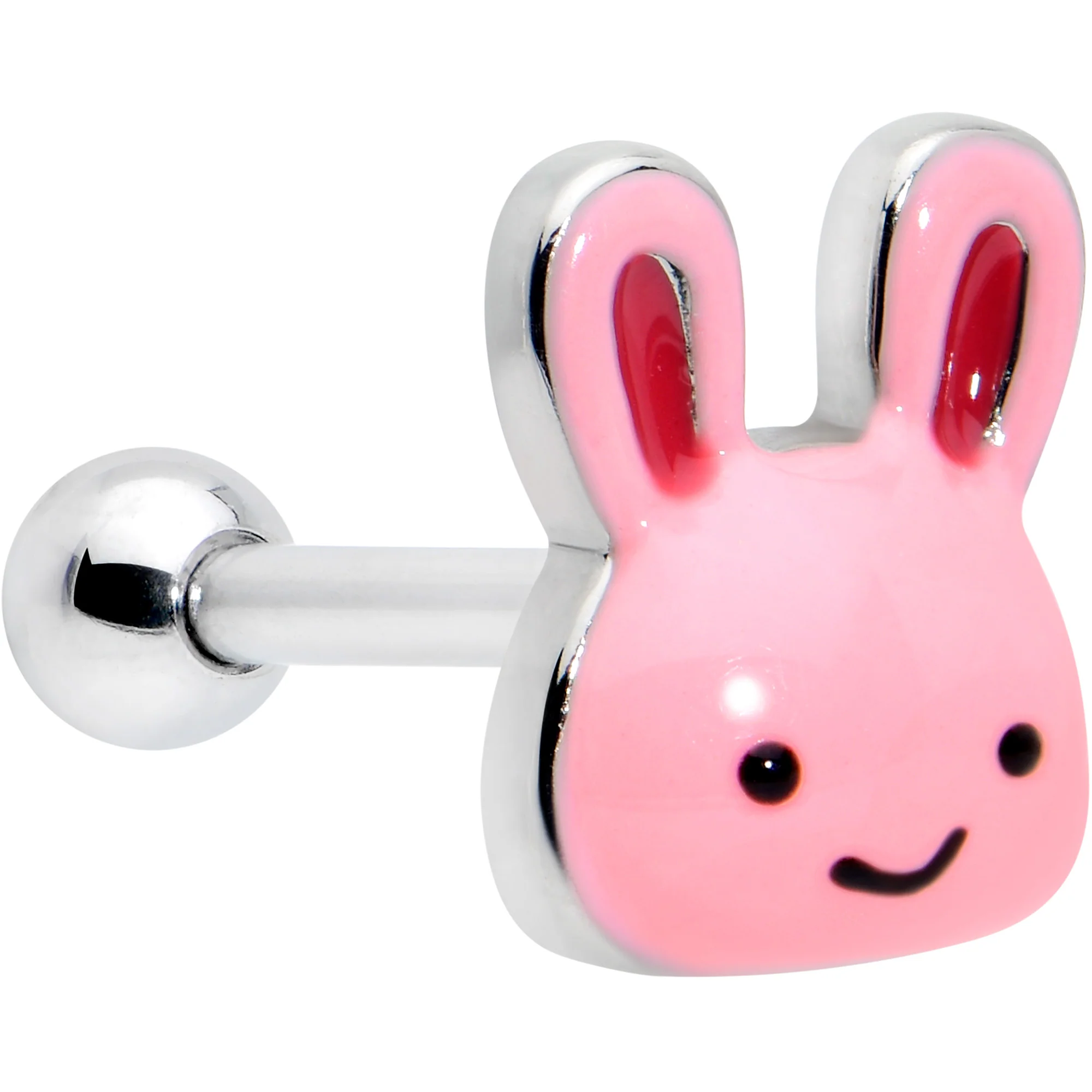 16G 5/16 Kawaii Cutie Easter Bunny Cartilage Tragus Earring