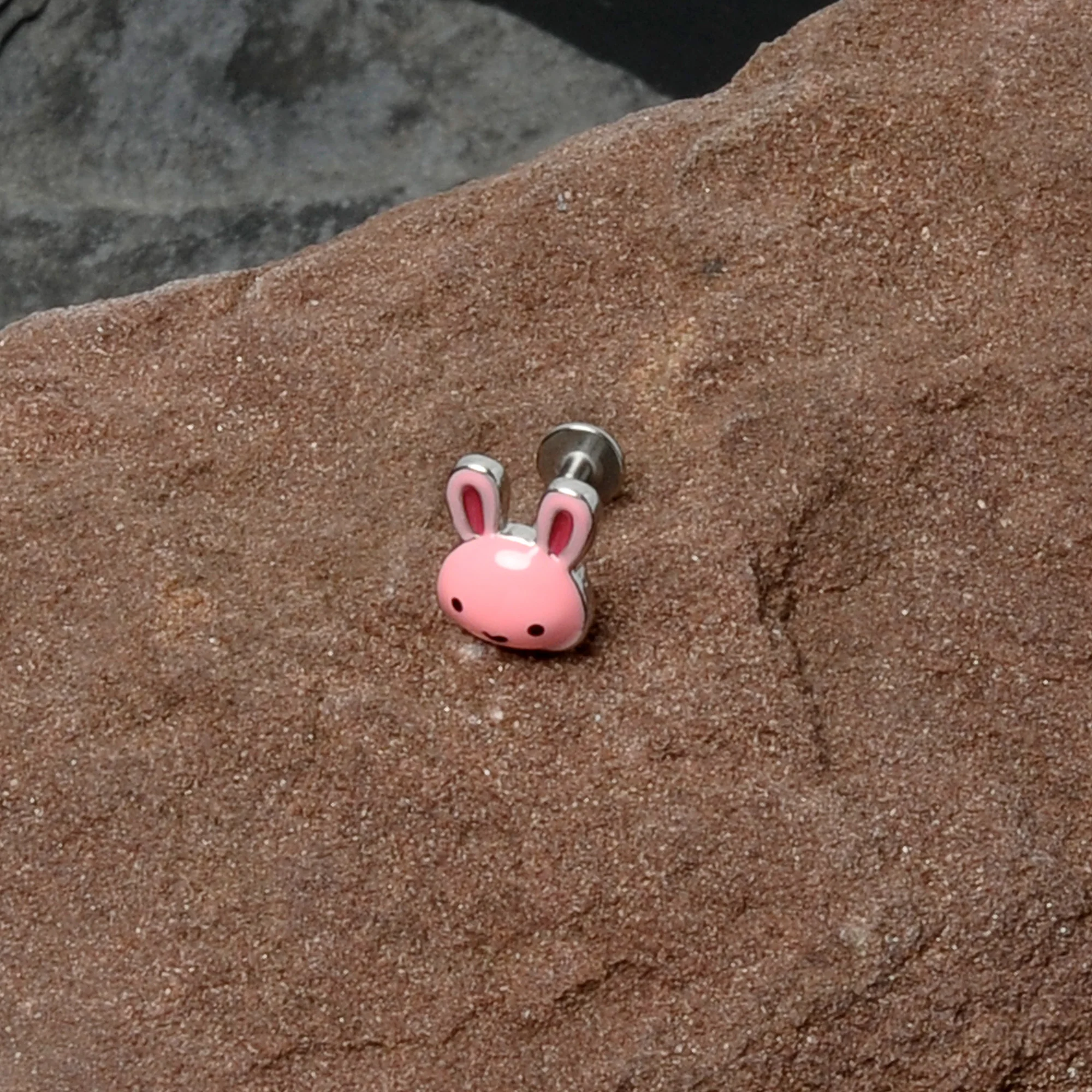 16G 5/16 Kawaii Cutie Easter Bunny Labret Monroe Tragus - Image 7