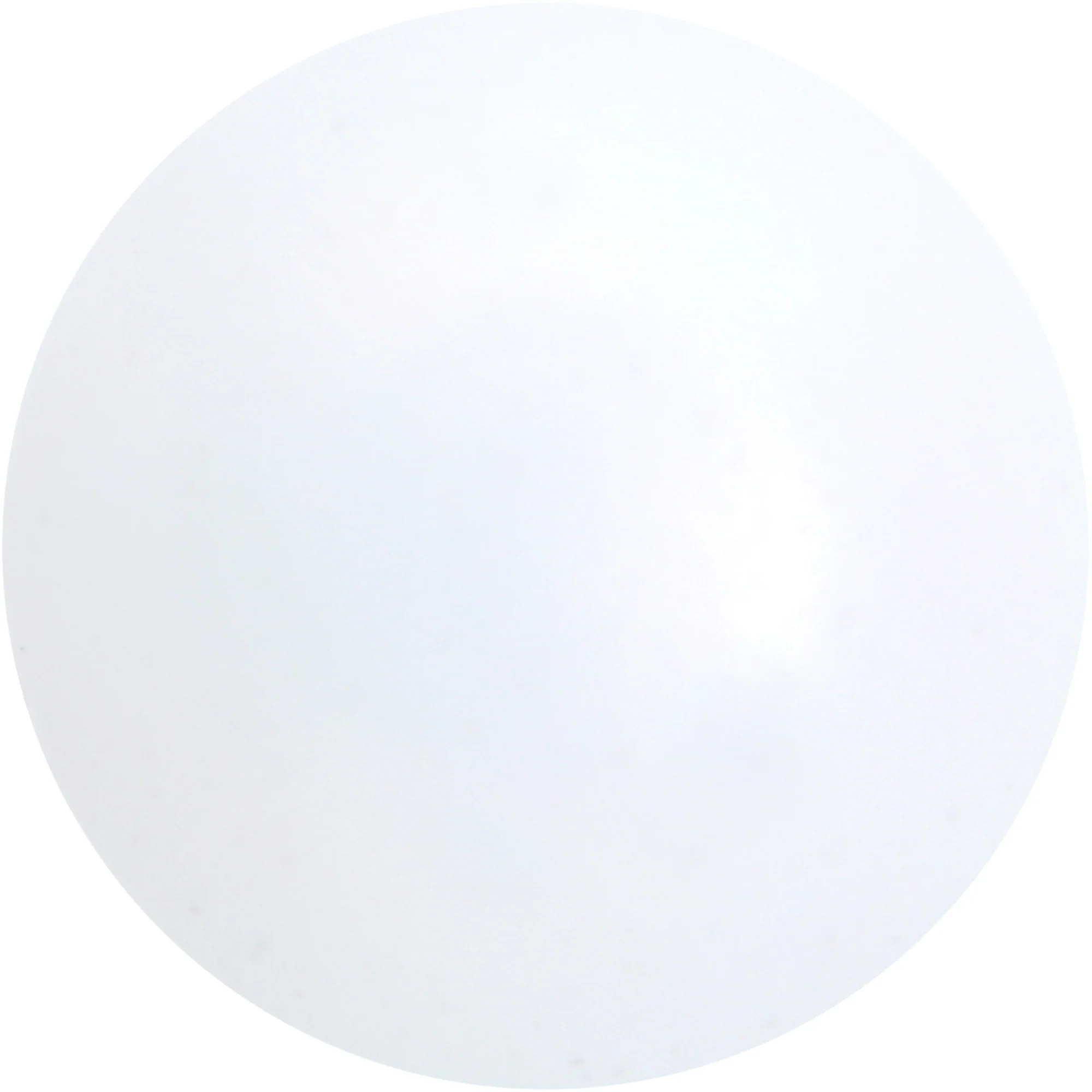 16G 5/16 Matte White Aurora Labret Monroe Tragus - Image 2