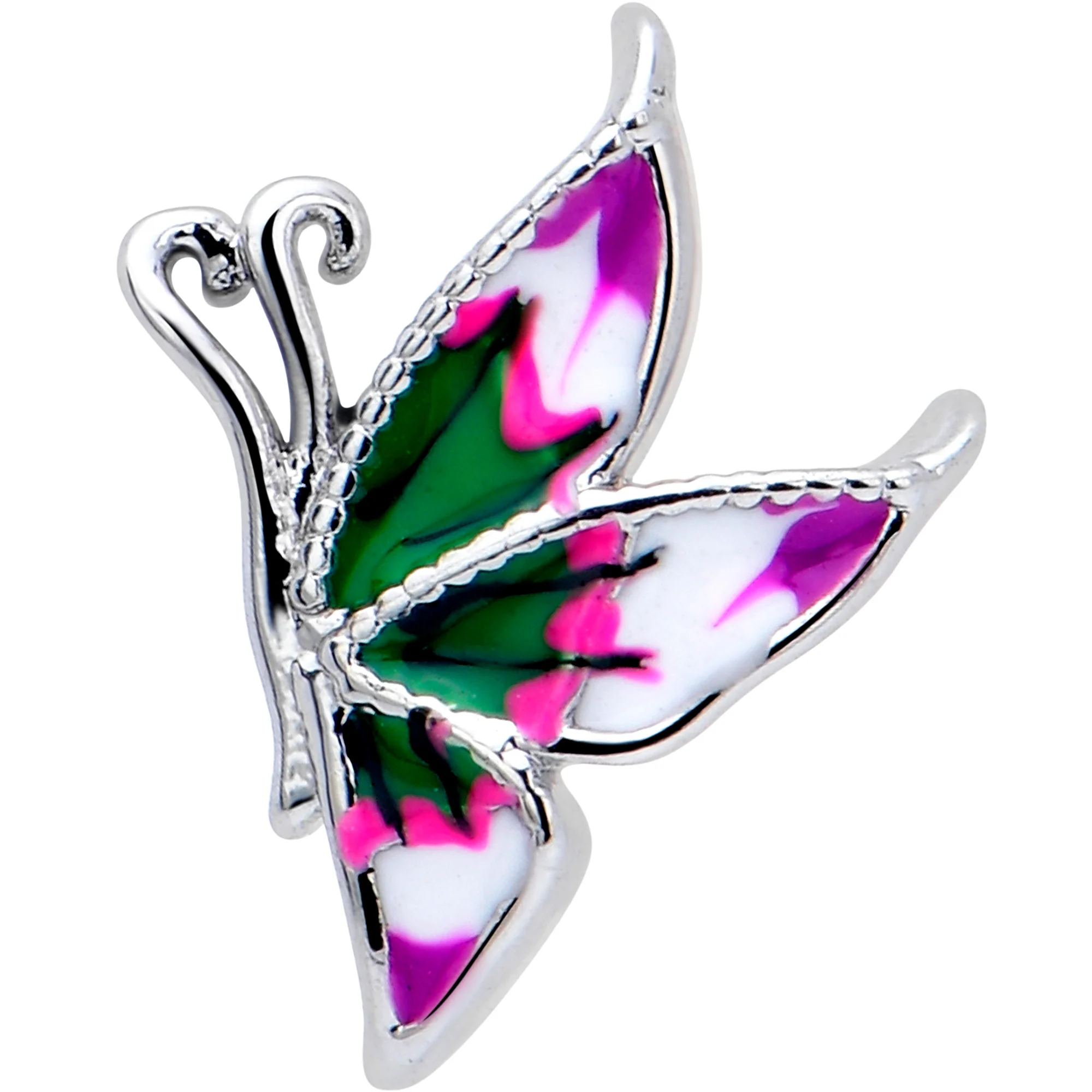 16G 5/16 Profile Butterfly Labret Monroe Tragus - Image 3