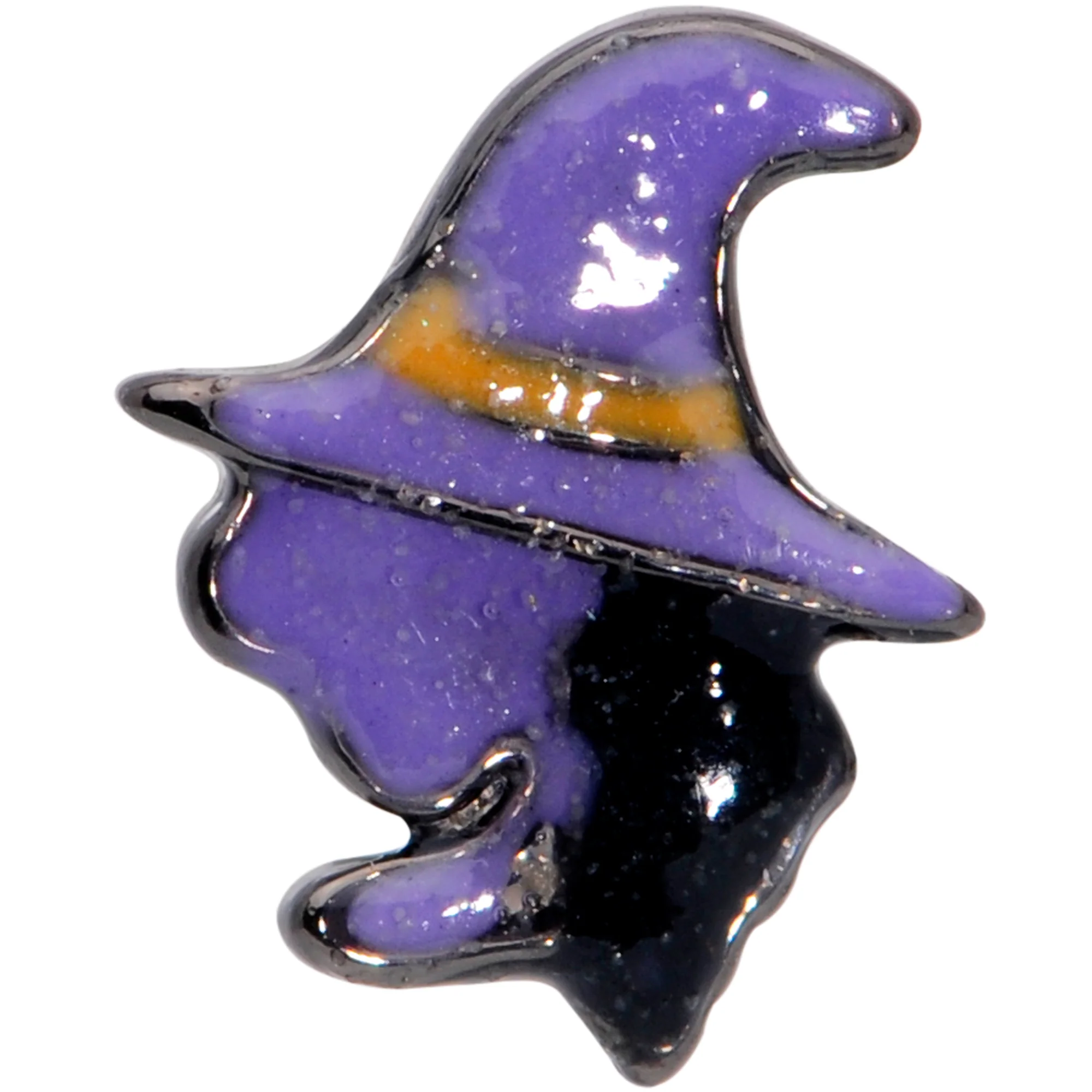 16G 5/16 Purple Witch Halloween Labret Monroe Tragus - Image 2