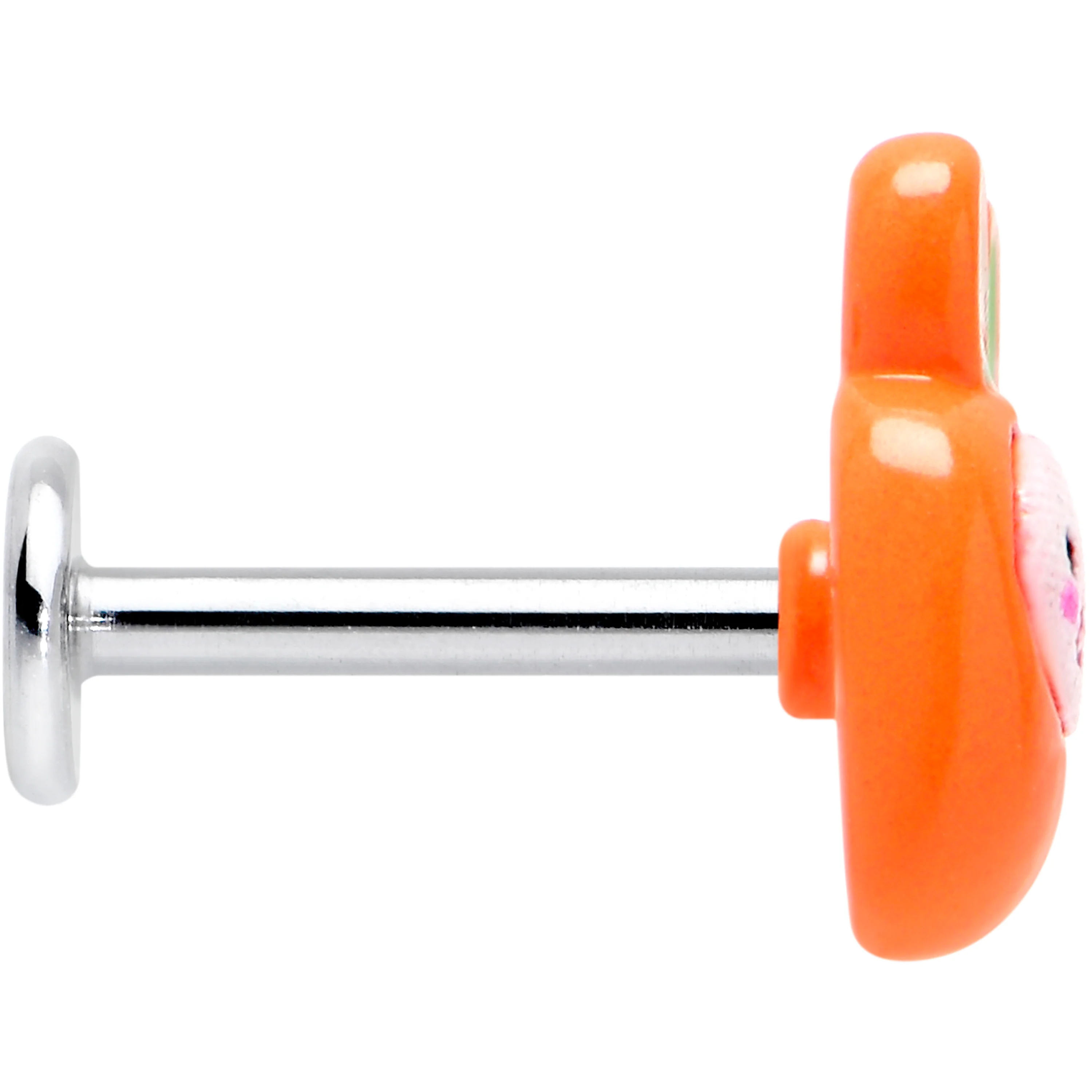 16G 5/16 Surprise Carrot Easter Bunny Labret Monroe Tragus - Image 3
