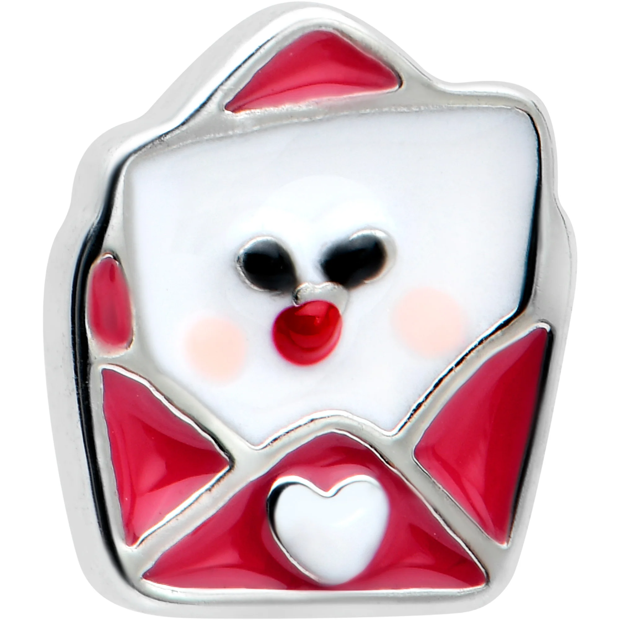 16G 5/16 Sweet Love Letter Valentine Labret Monroe Tragus - Image 2