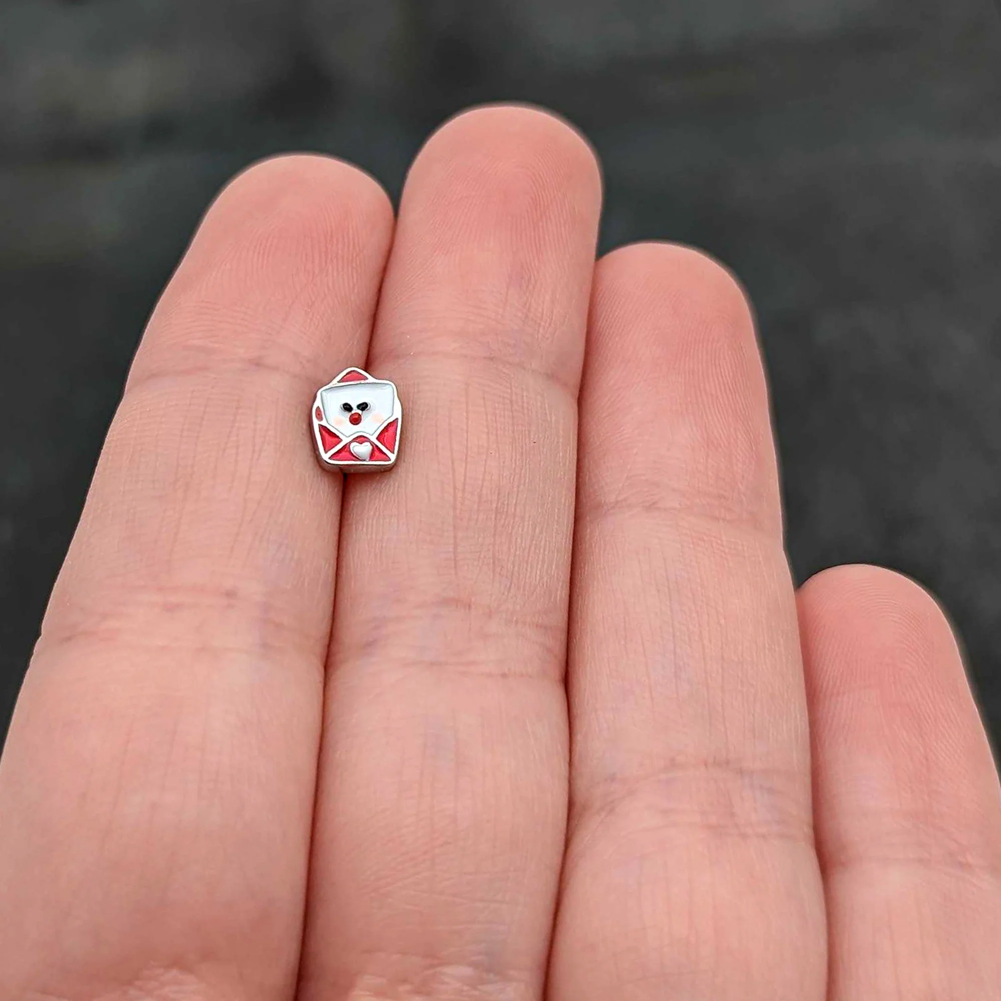16G 5/16 Sweet Love Letter Valentine Labret Monroe Tragus - Image 8