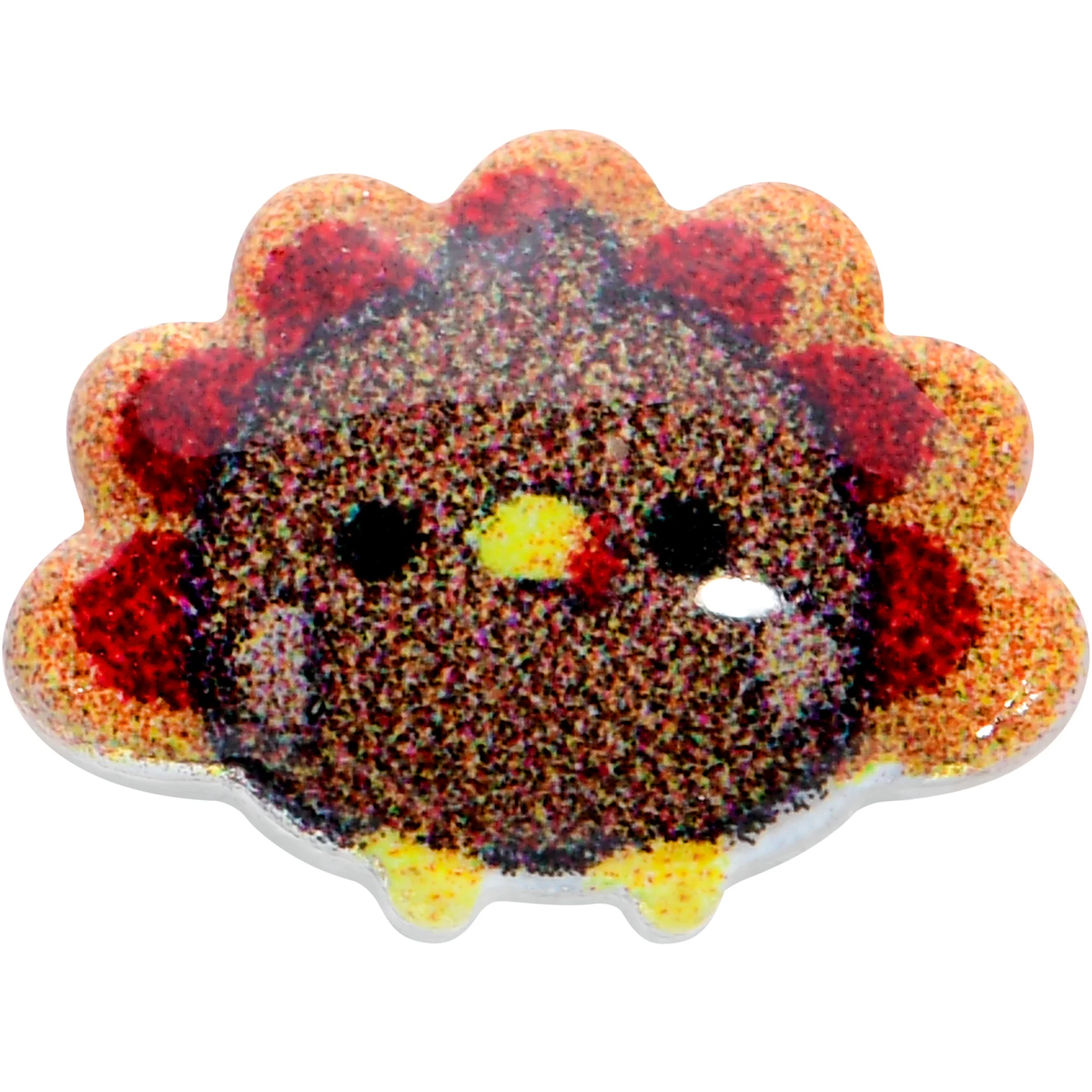 16G 5/16 Sweet Tiny Turkey Thanksgiving Cartilage Tragus Earring - Image 2