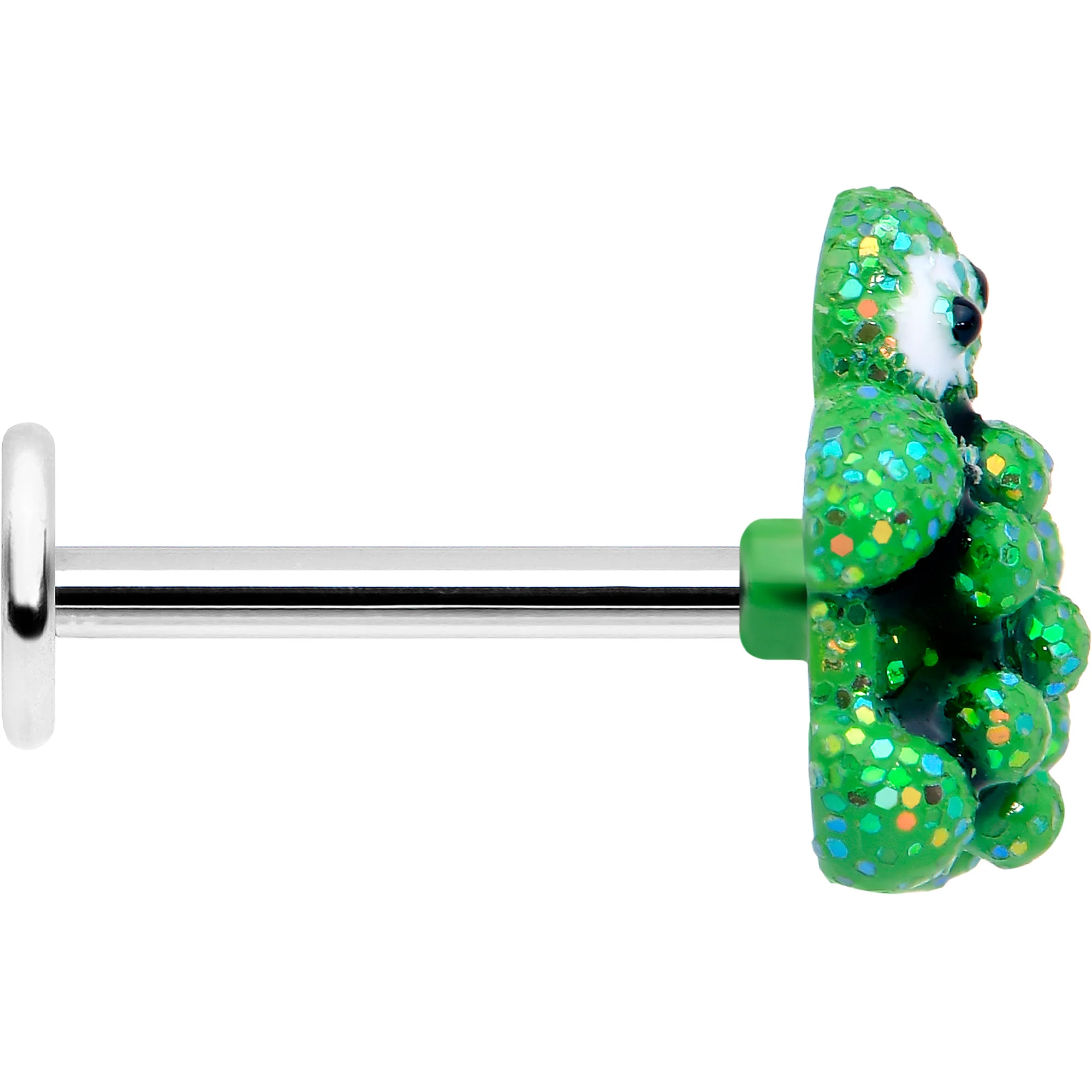 16G 5/16 Texture Turtle Labret Monroe Tragus - Image 4
