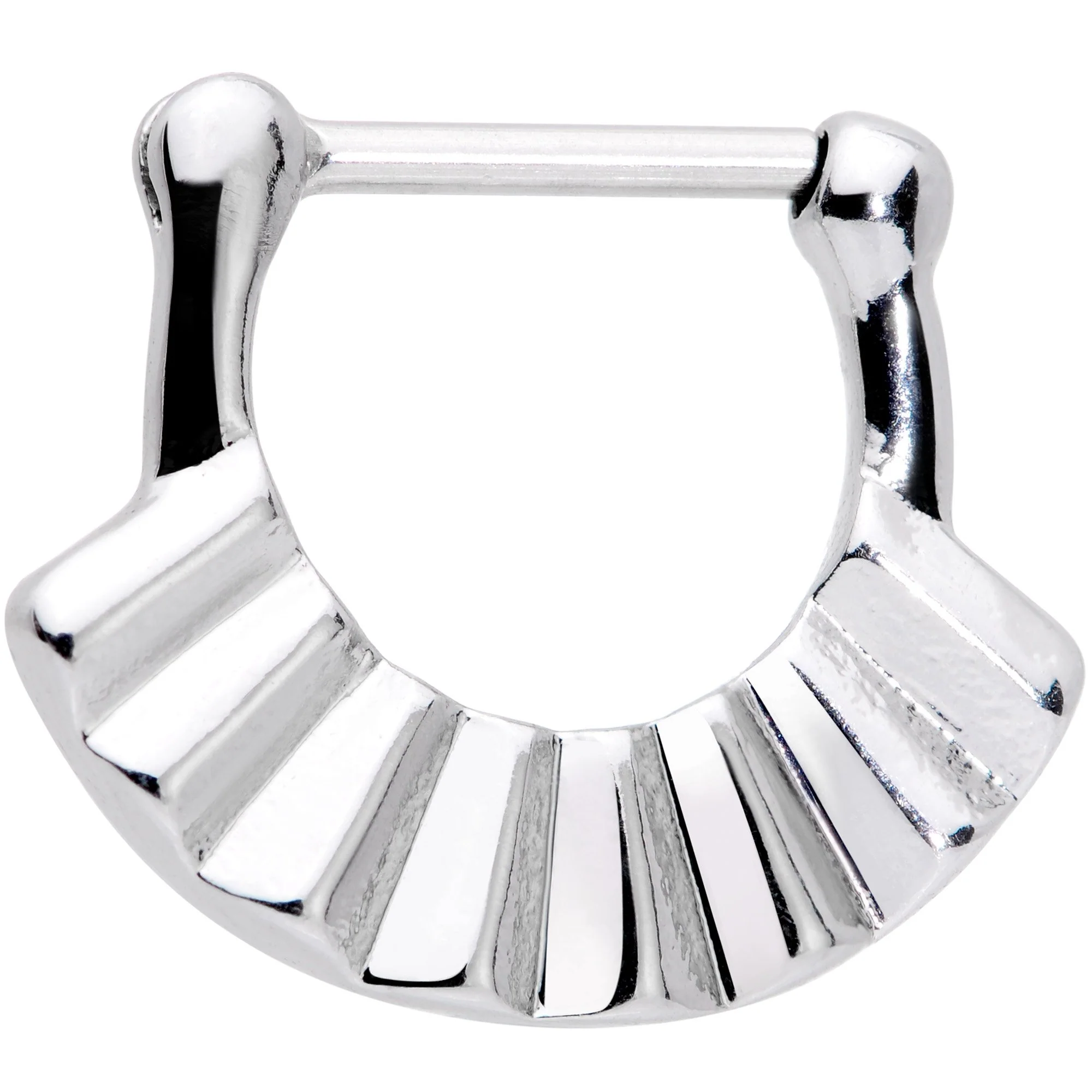 16G 5/16 Graceful Fan Septum Clicker