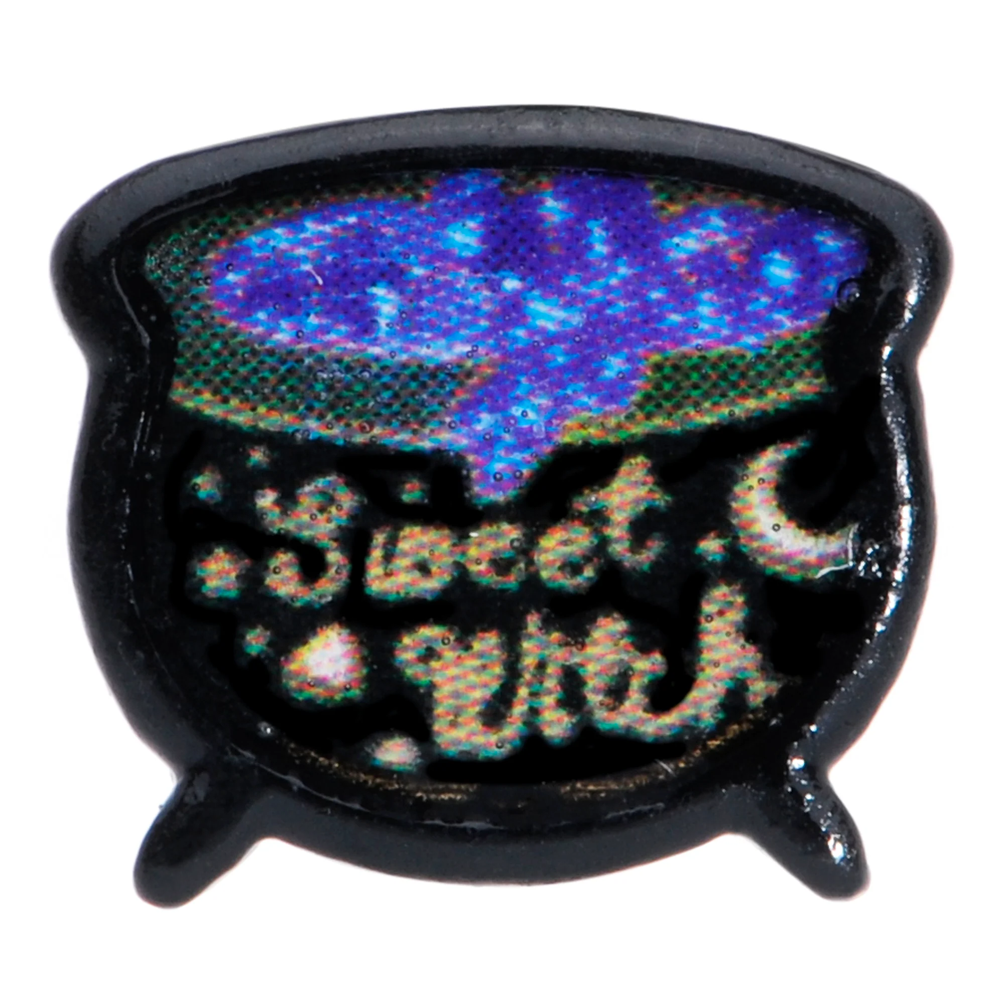 16G 5/16 Sweet Witch Cauldron Halloween Labret Monroe Tragus - Image 2