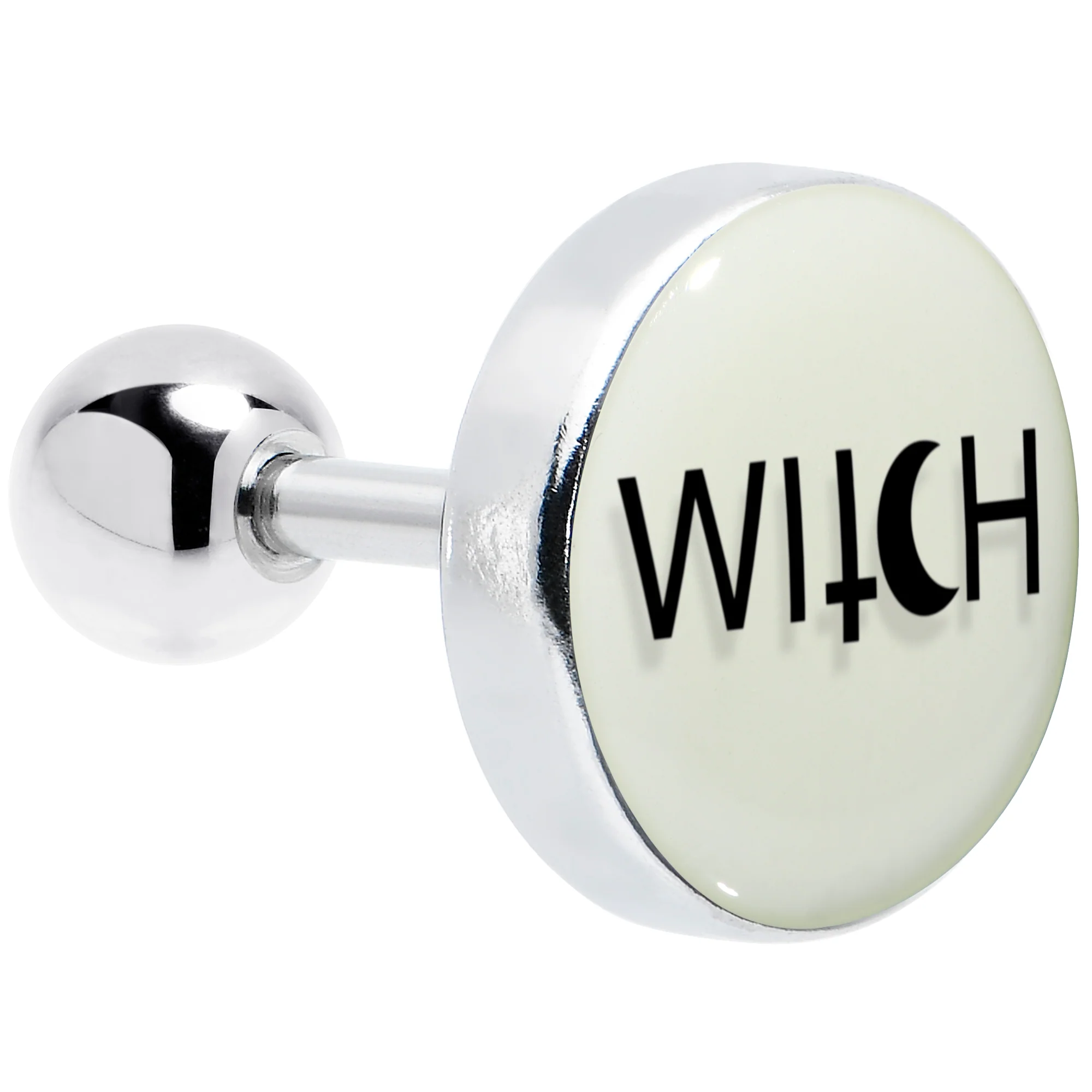 16G Glow in the Dark Mystical Witch Tragus Cartilage Earring by Onyx O - Image 9