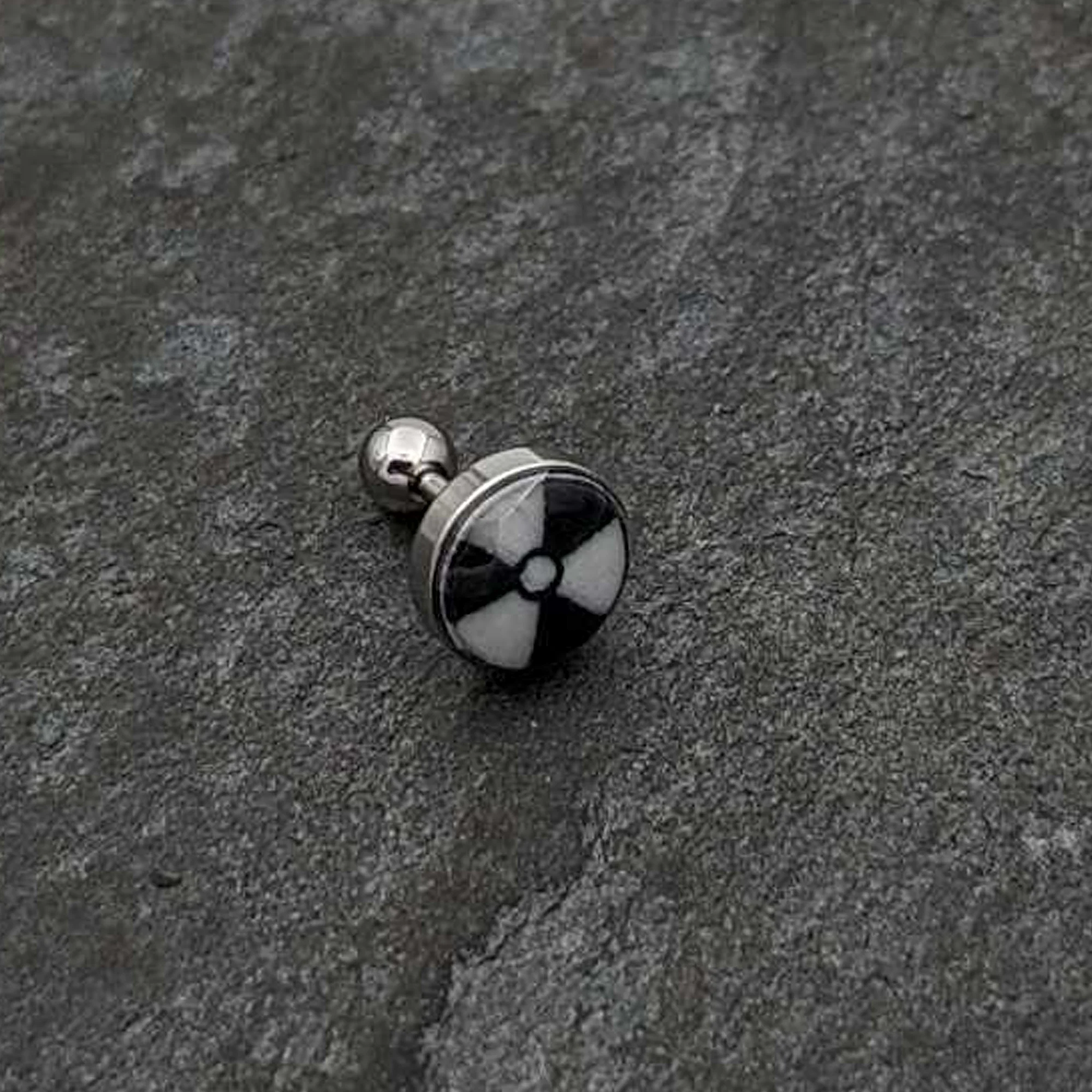 16G Glow in the Dark Radioactive Tragus Cartilage Earring by Onyx O - Image 6