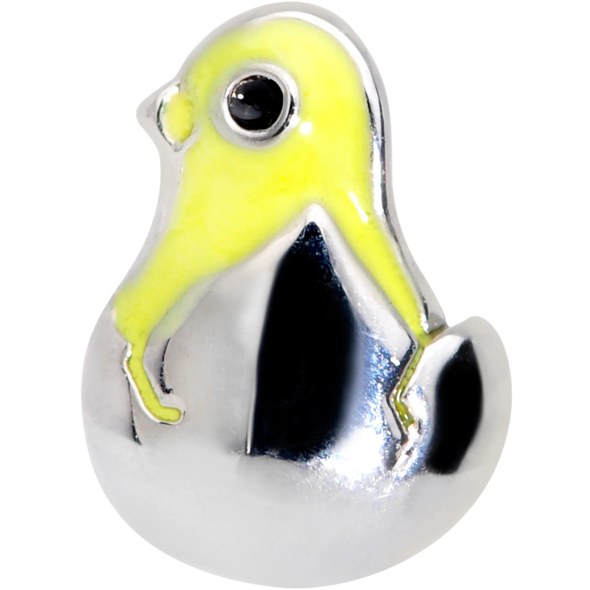 18G 3/8 Hatching Easter Chick Nose Hoop - Image 2