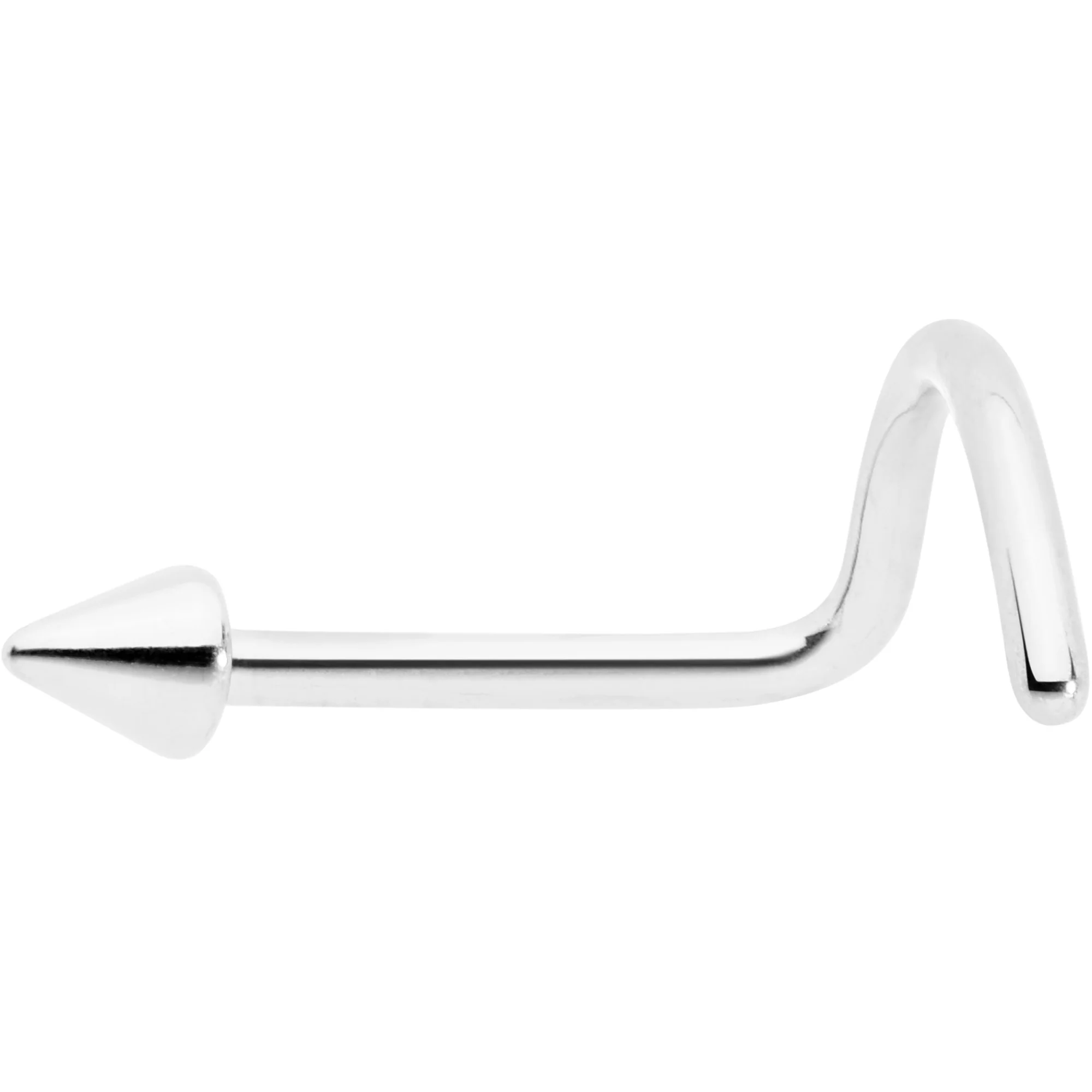 20G 1/4 ASTM F-136 Implant Grade Titanium Cone End Left Side Nose Screw - Image 2