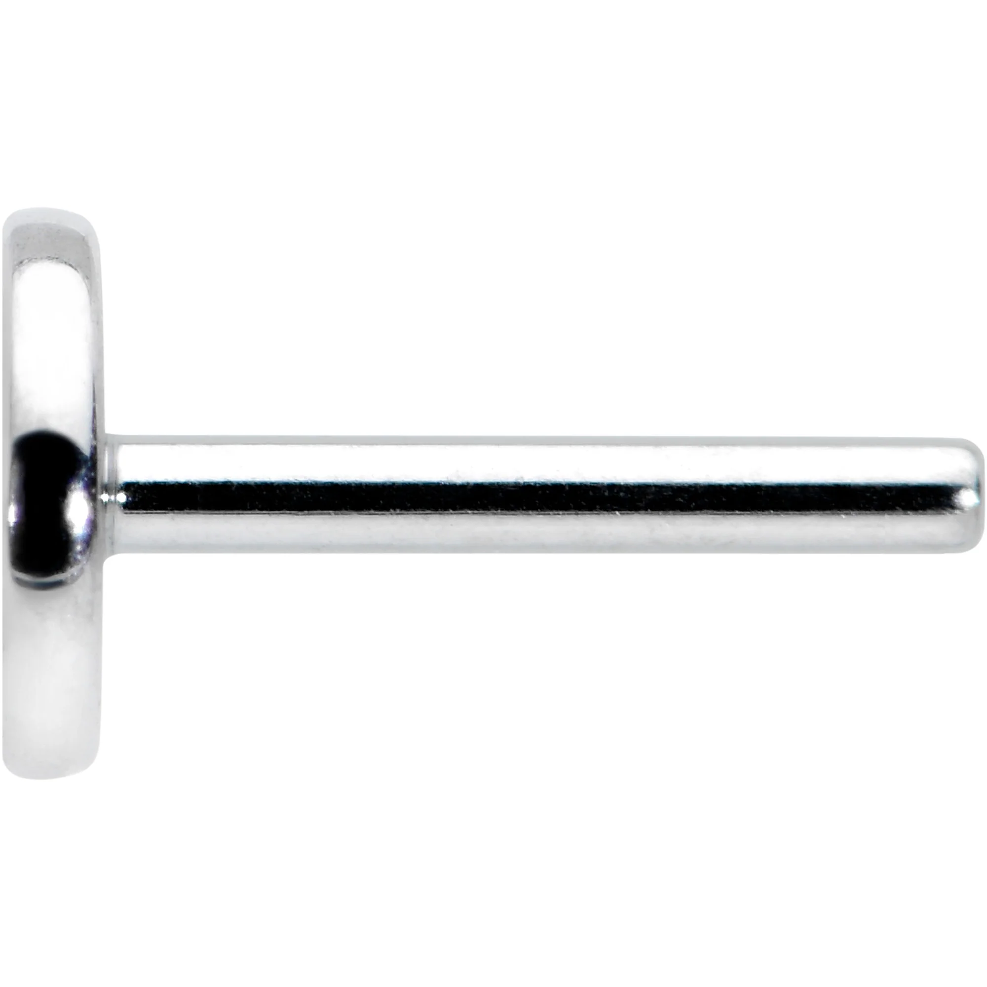 20G 1/4 G23 Titanium Threadless Post Only Labret Tragus Nose - Image 2