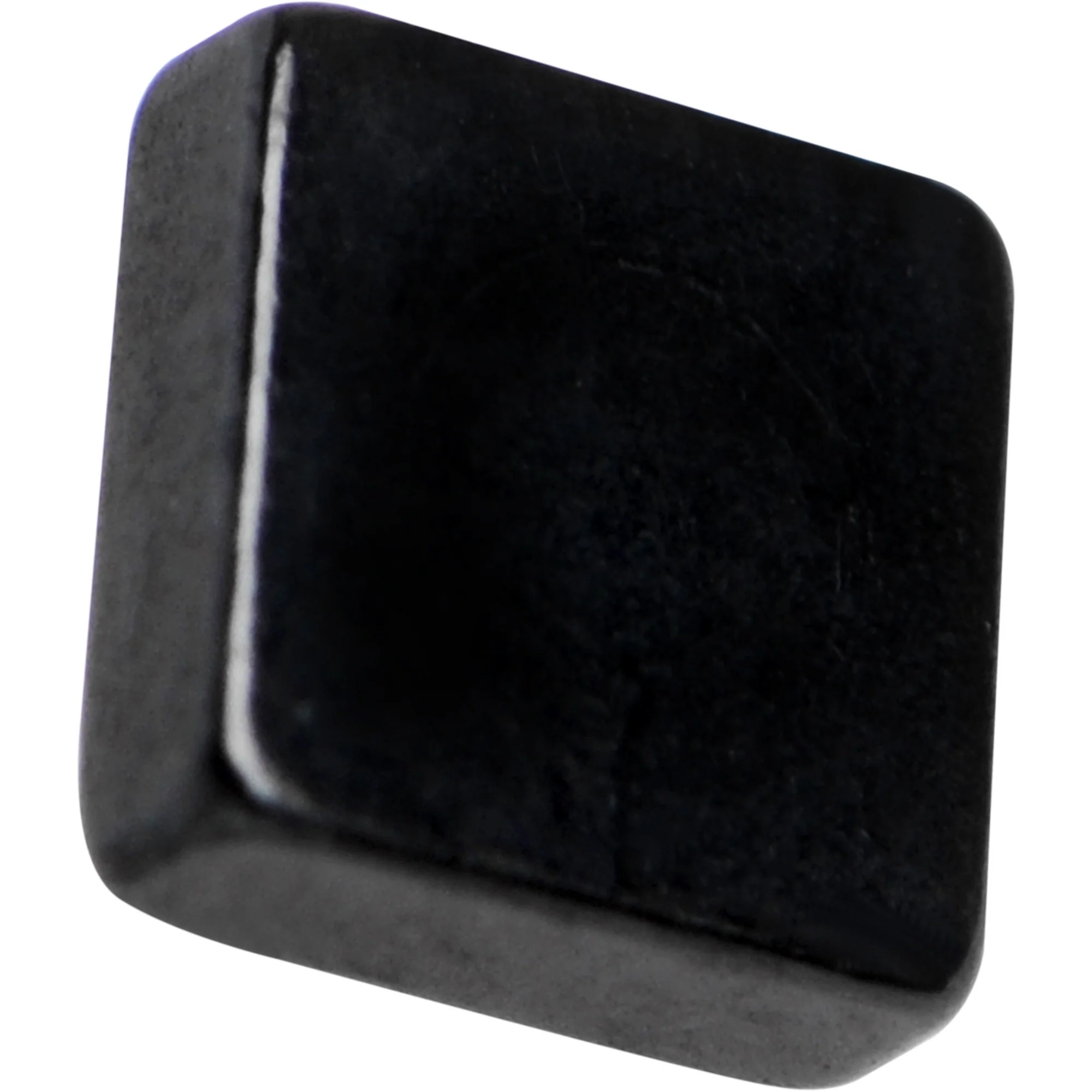 3/16 Black IP Rhombus Internally Threaded Daith Cartilage Tragus - Image 3
