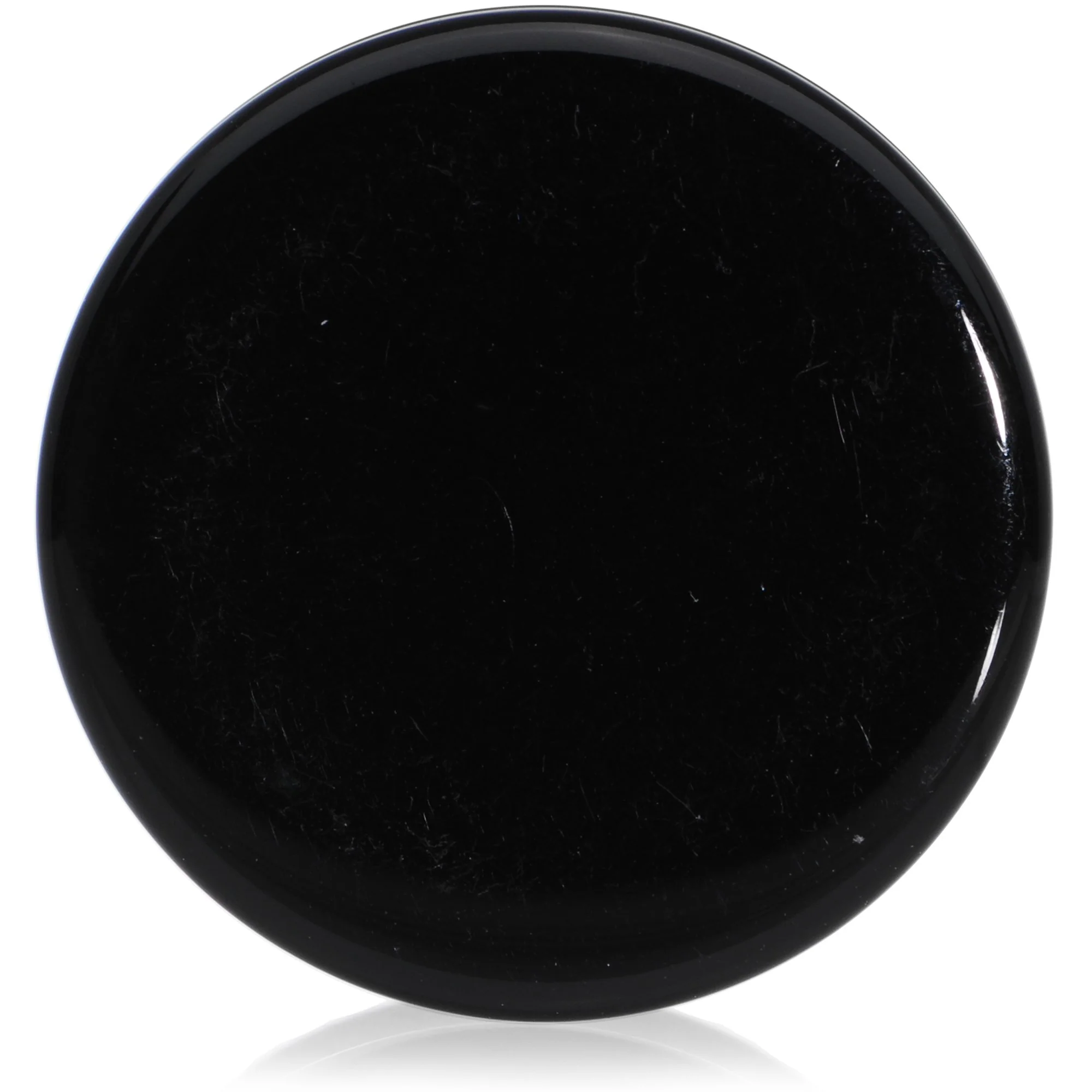 3/4 Black Acrylic Saddle Plug Set - Image 4