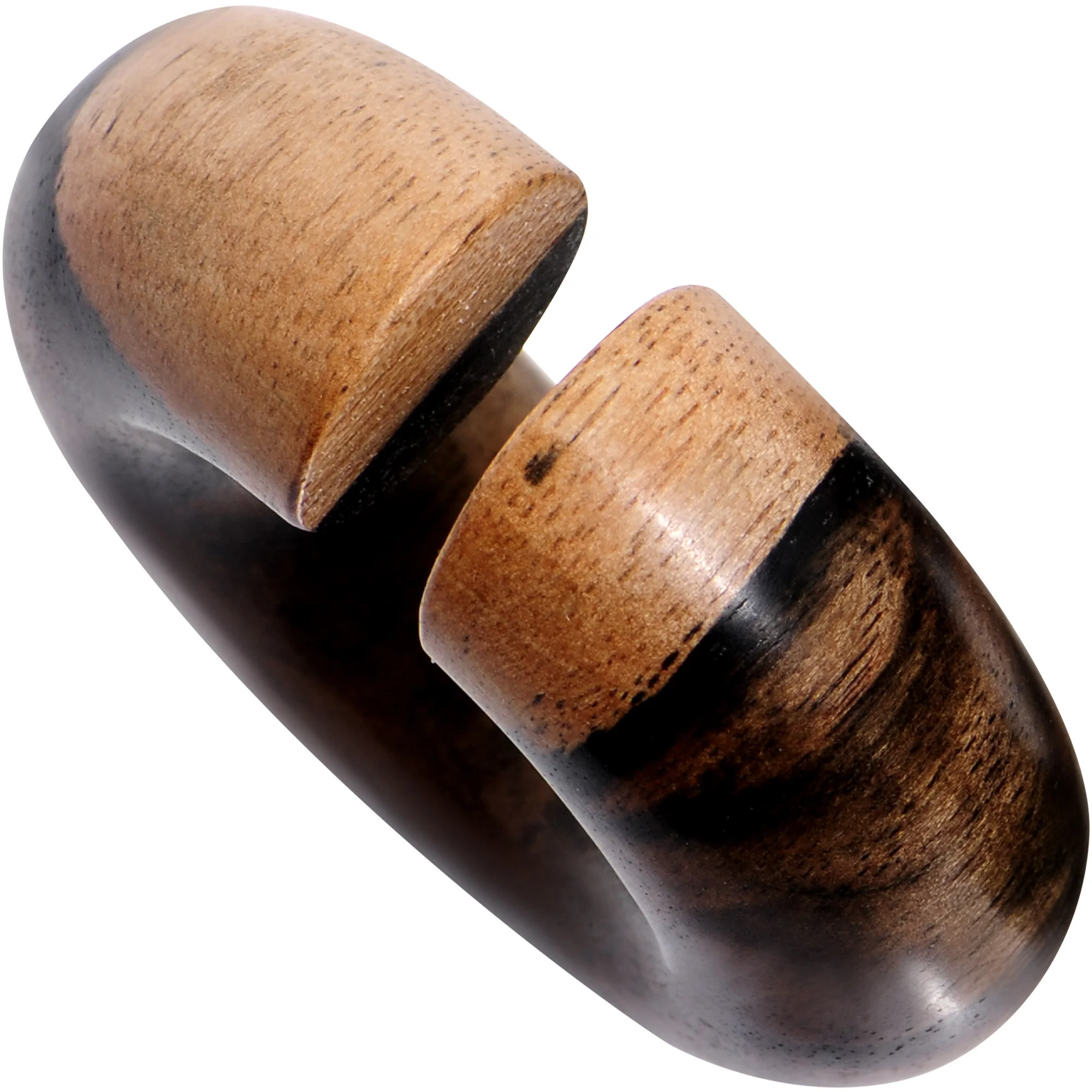 5/8 Organic Areng Wood Circular Plug Set - Image 2
