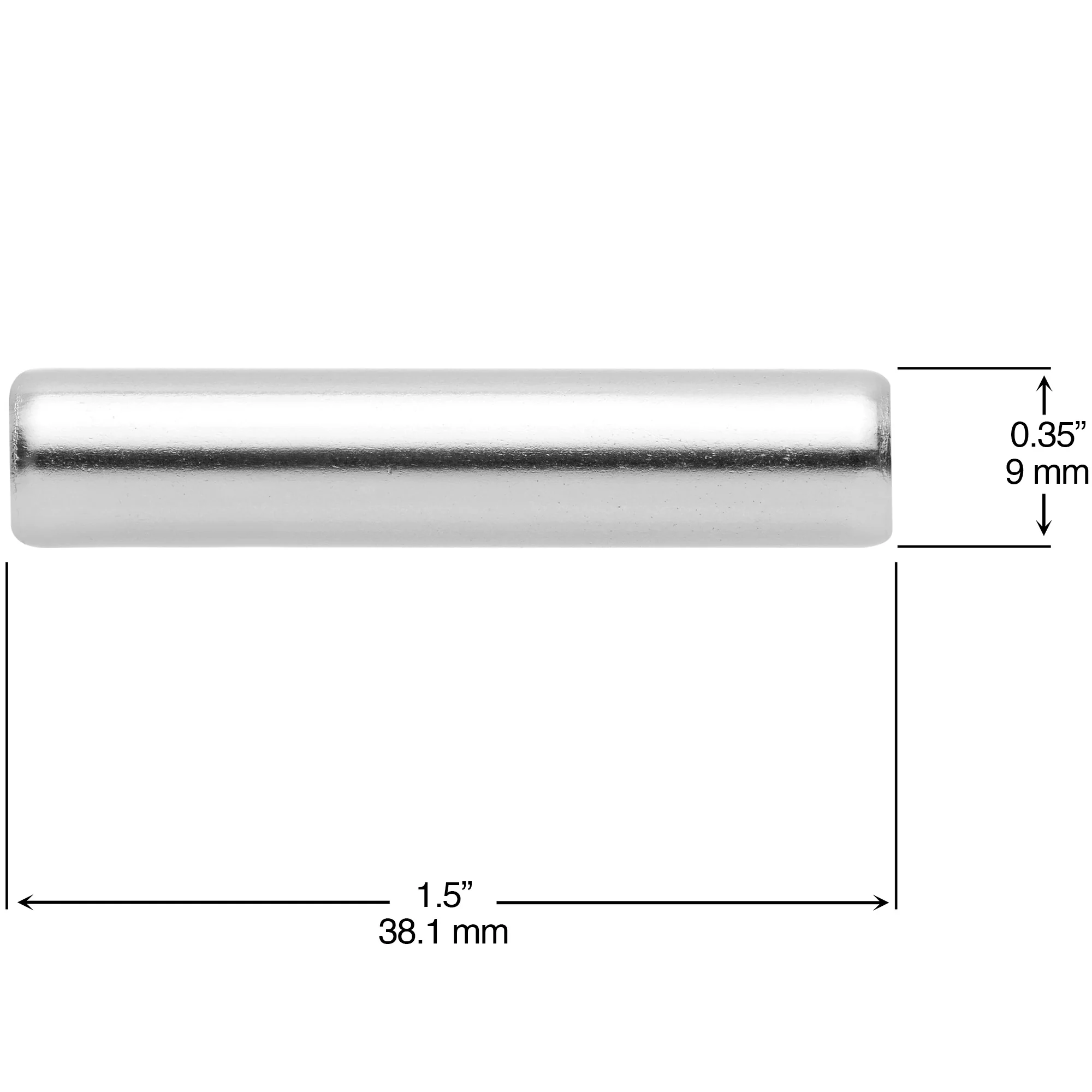 5mm to 6mm Silver Tone Aluminum Body Piercing Ball Removal Tool - Image 3