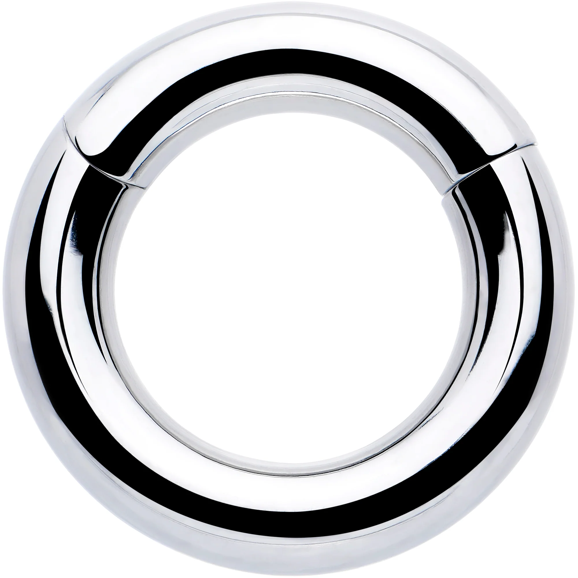 6G 1/2 316L Surgical Steel Precision Hinged Segment Hoop