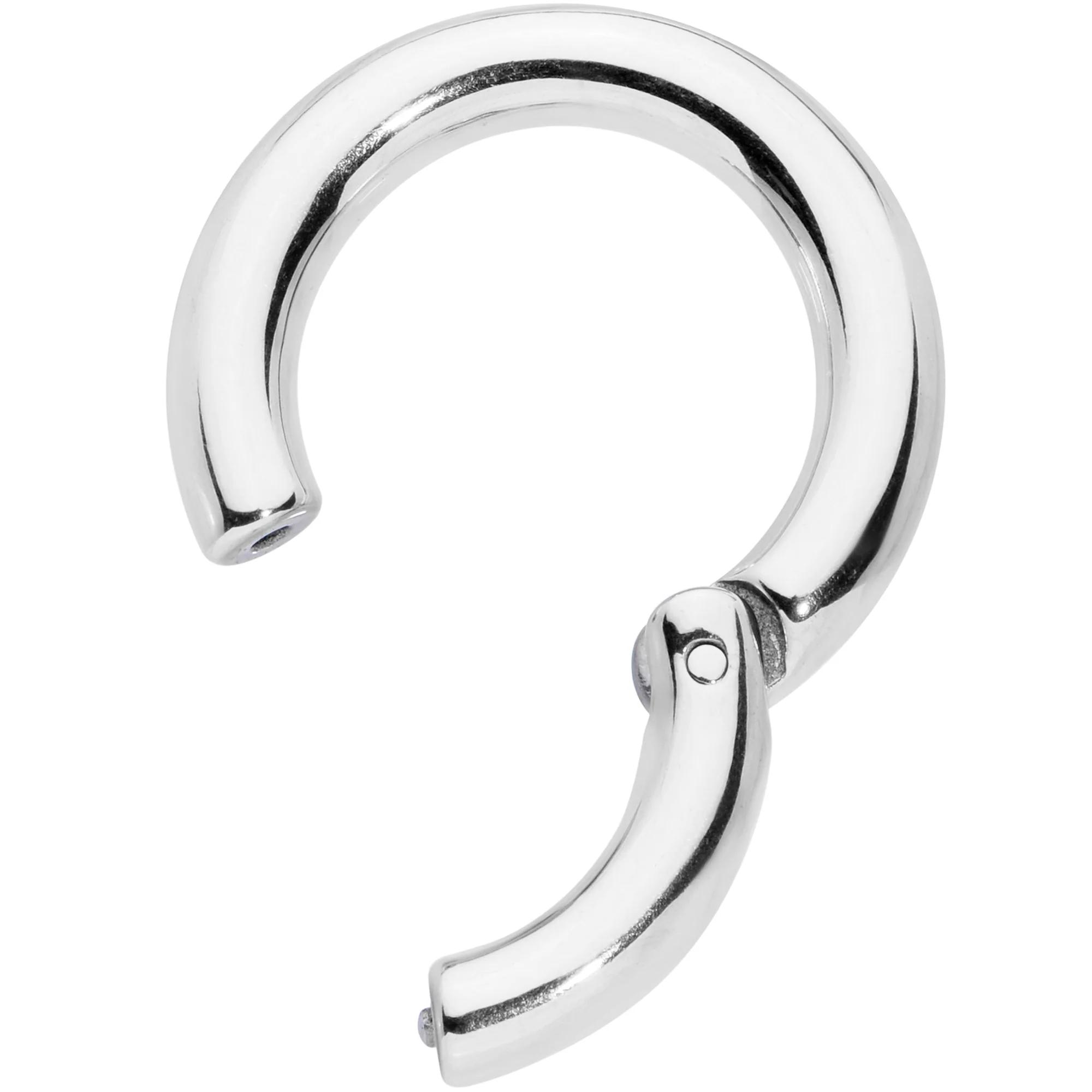 6G 5/8 Stainless Steel Hinged Segment Ring - Image 2