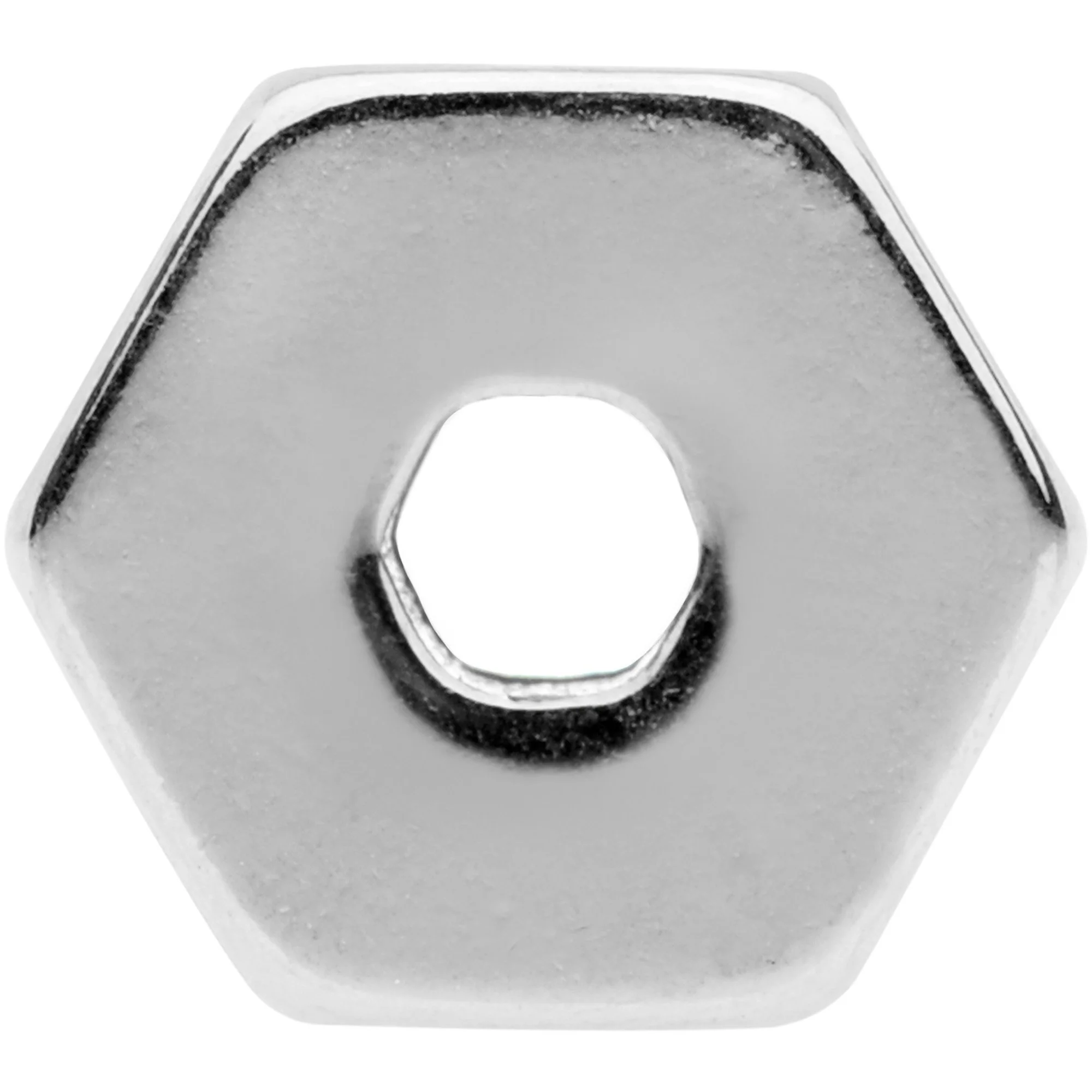 6G Geometric Hexagon Screw Fit Tunnel Plug Set - Image 3