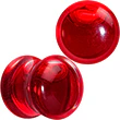 Acrylic Fake Blood Filled Halloween Saddle Plug Set 0G to 1 Inch - Image 5