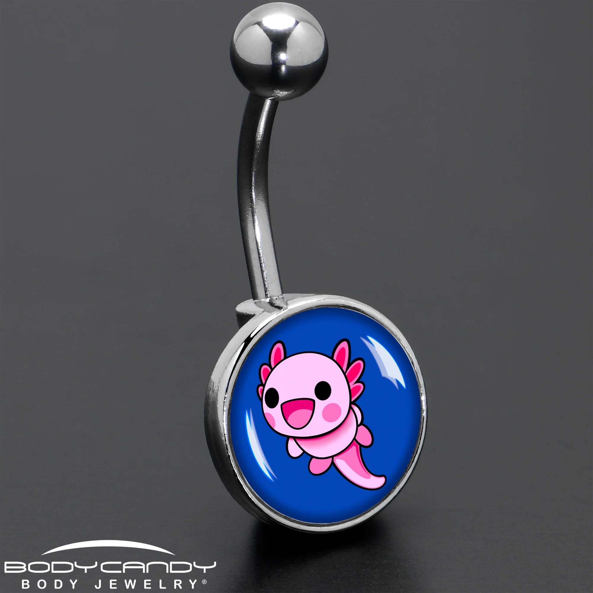 Adorable Axolotl Belly Ring by Onyx O - Image 8