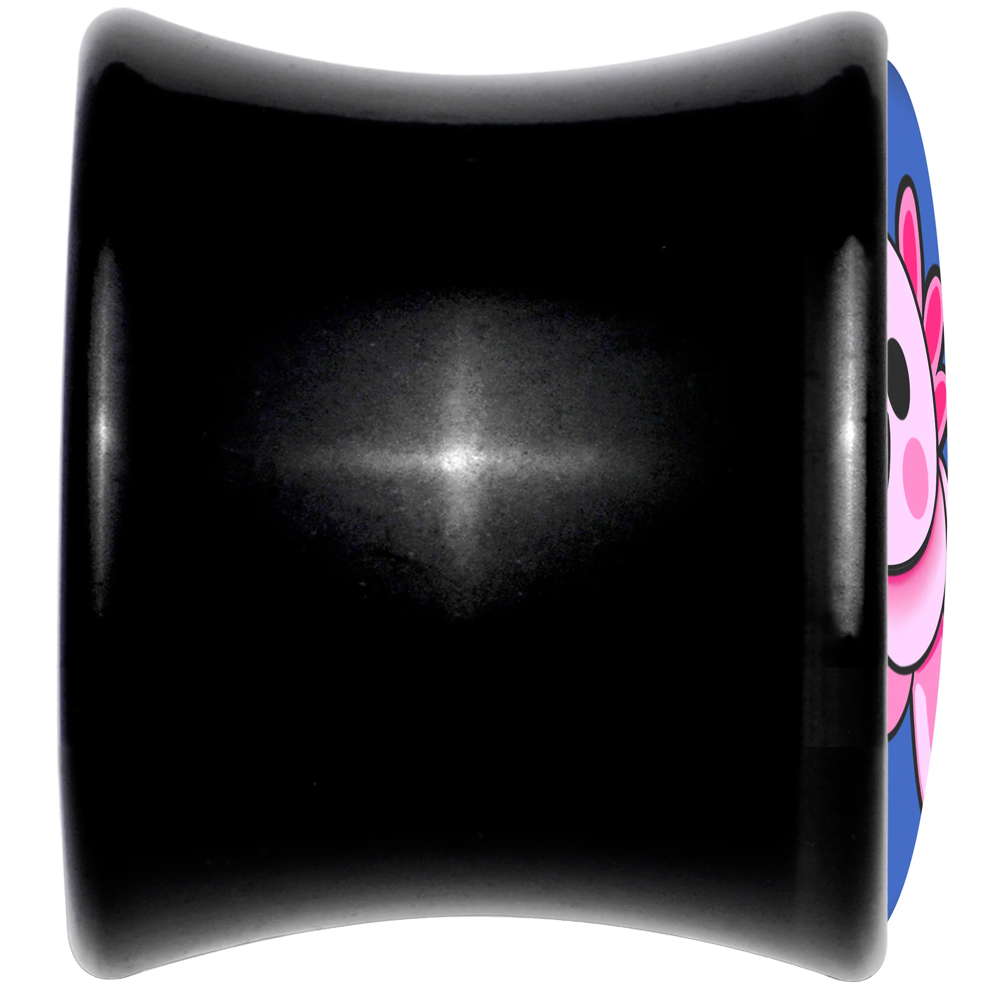 Adorable Axolotl Black Acrylic Saddle Plug Set by Onyx O - Image 2