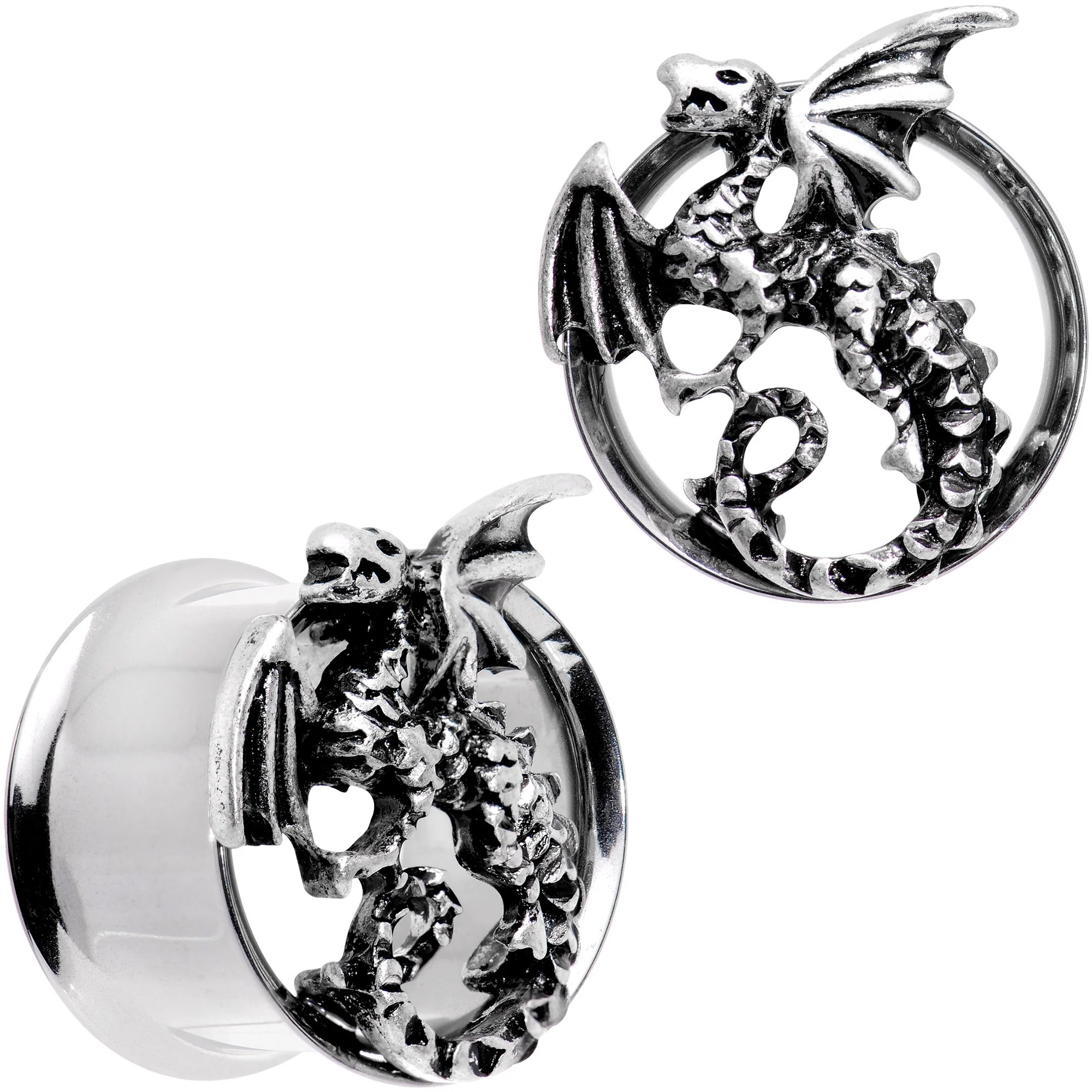 Angry Dragon Double Flare Tunnel Plug Set 6mm to 25mm - Image 10
